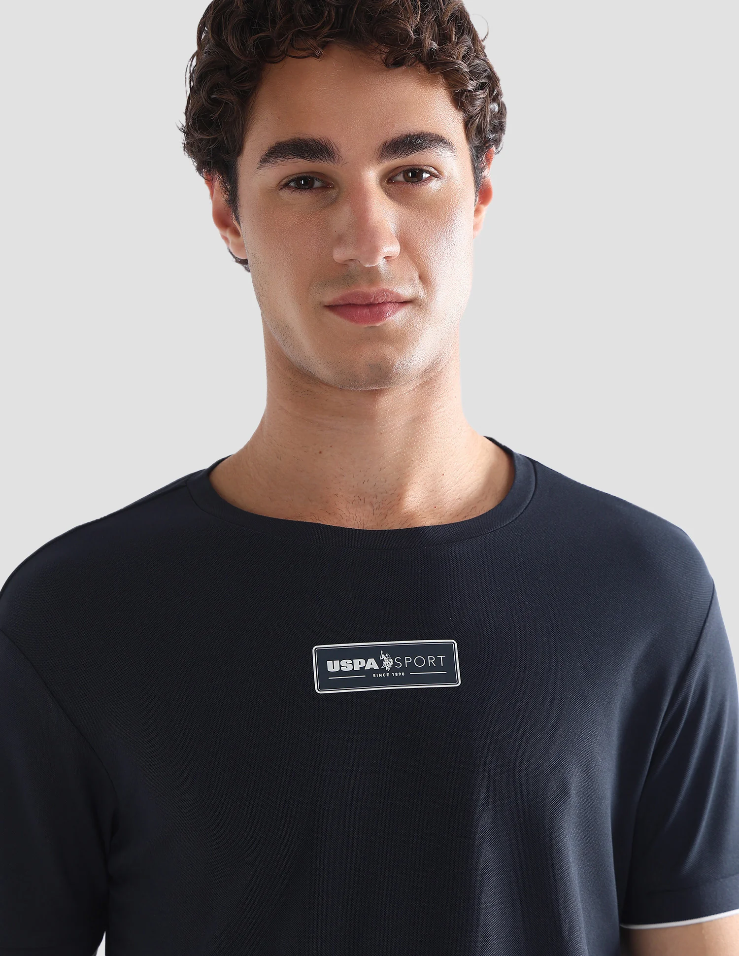 Solid Slim Fit Active T-Shirt - Image 7