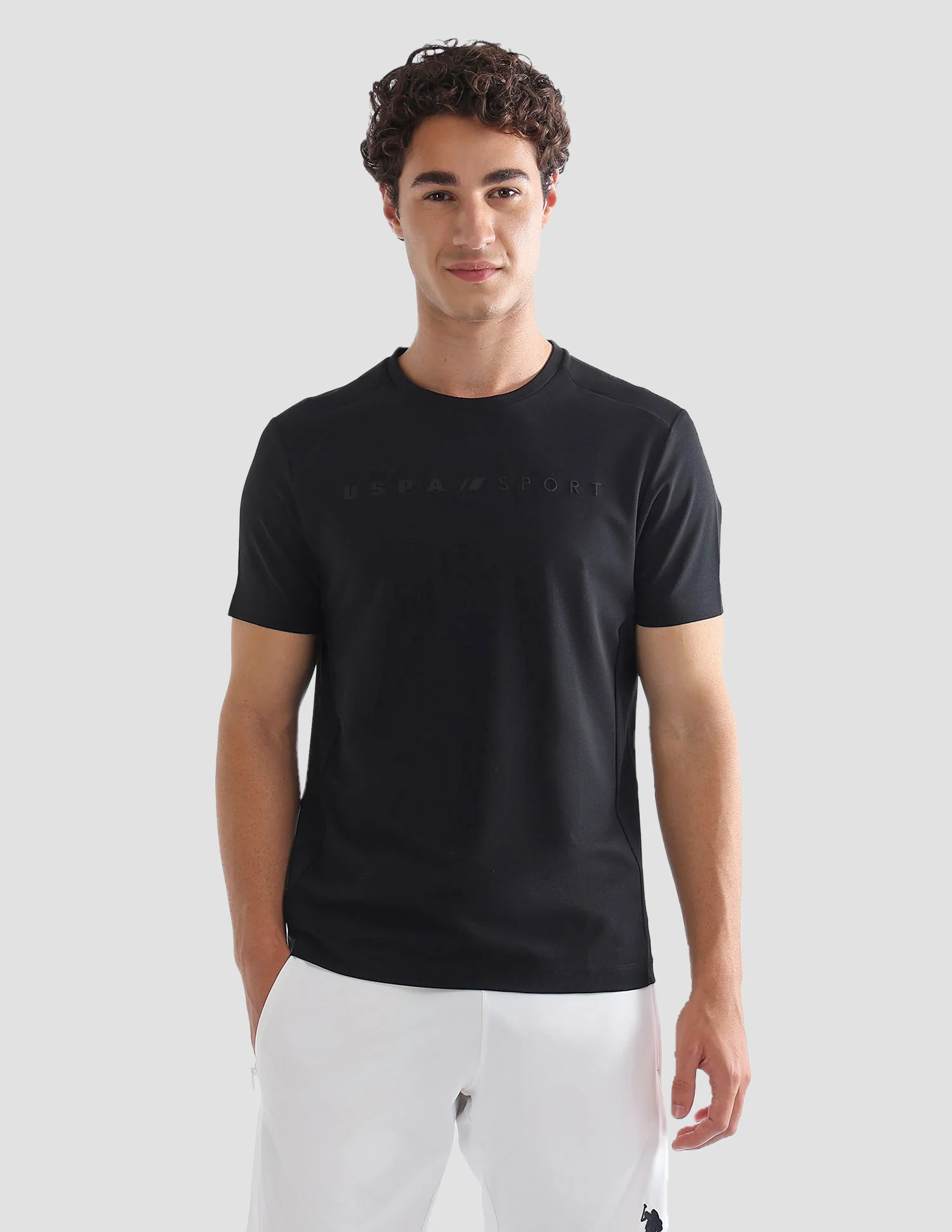 Solid Slim Fit Active T-Shirt - Image 6