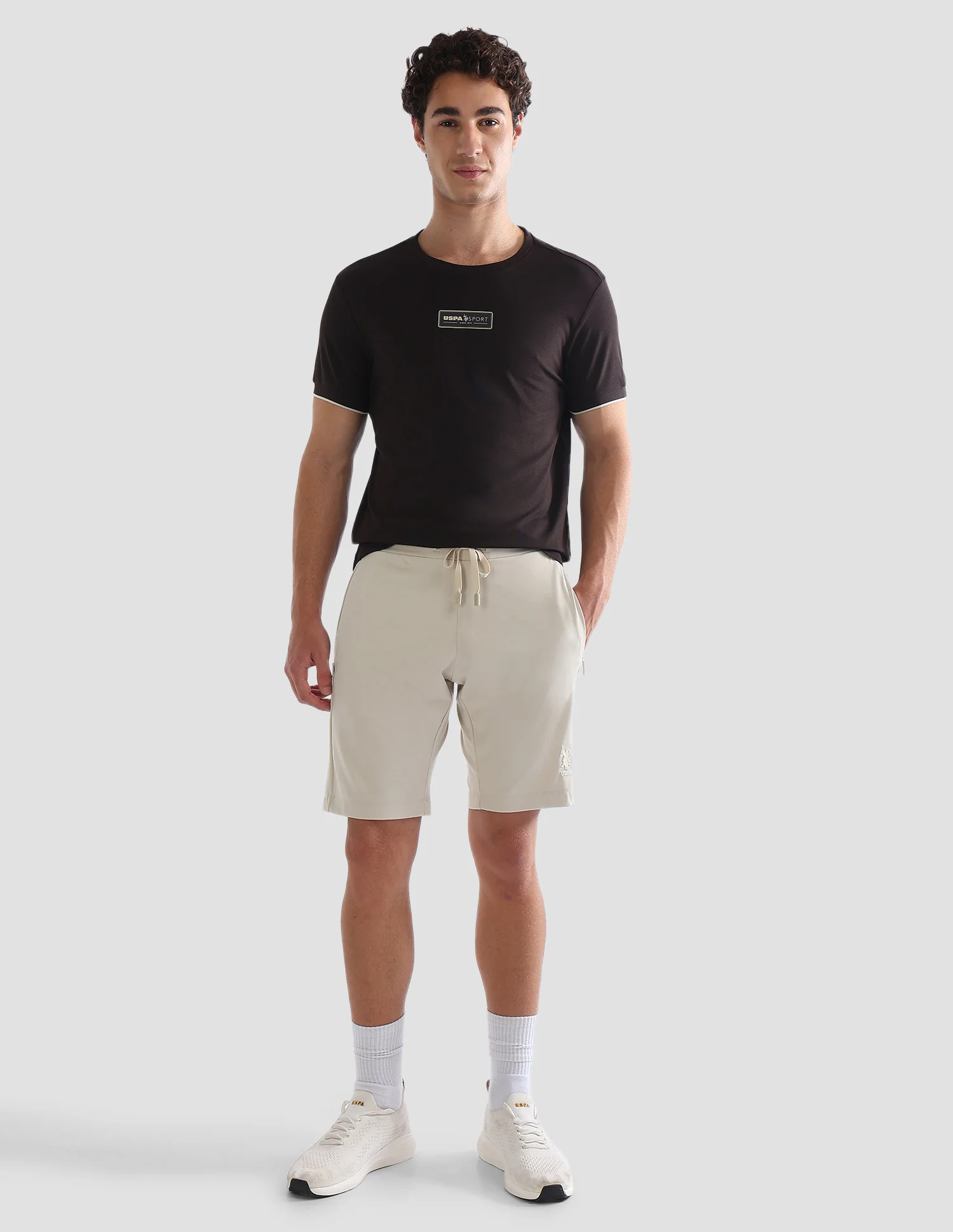 Solid Slim Fit Active T-Shirt - Image 3