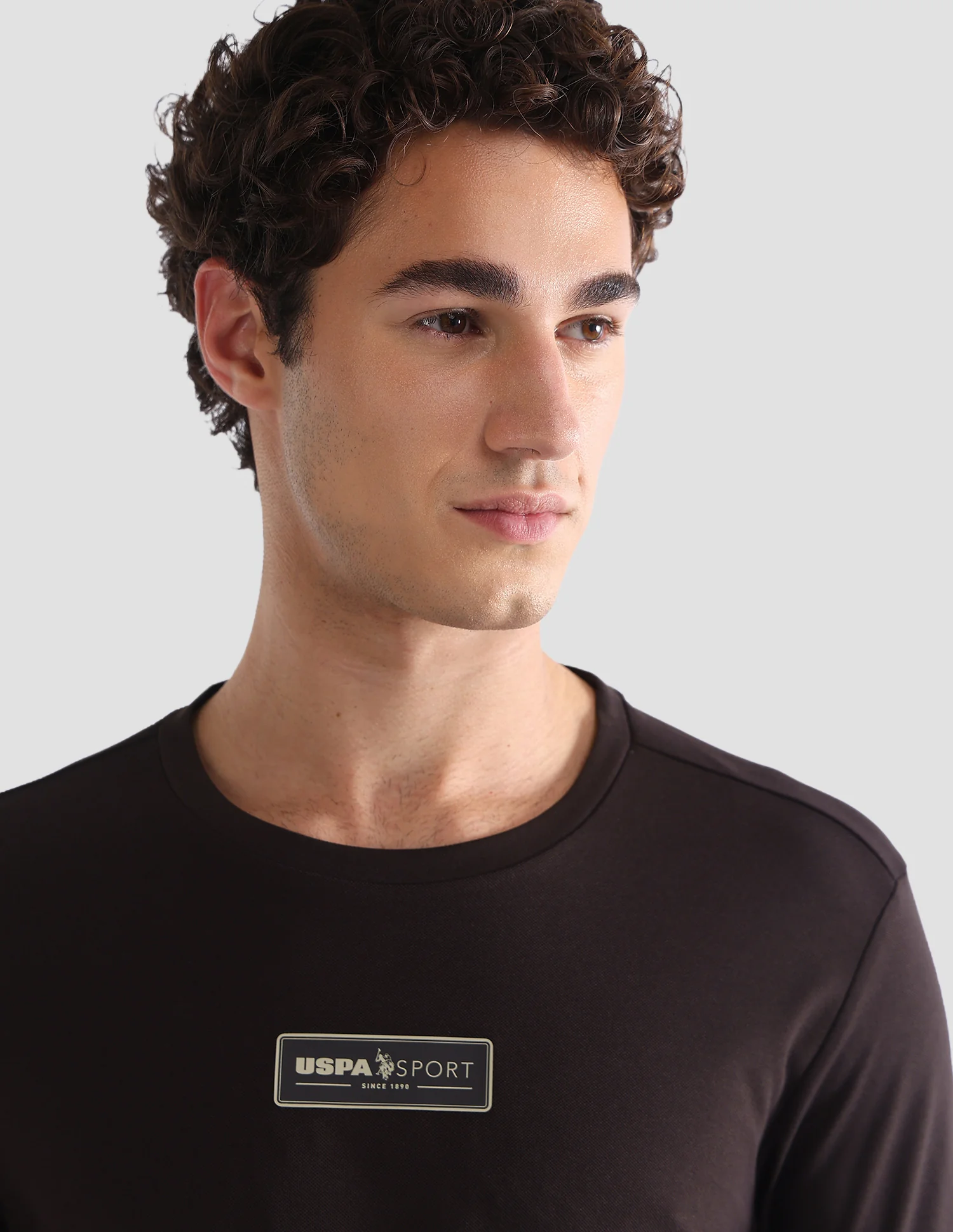 Solid Slim Fit Active T-Shirt - Image 7