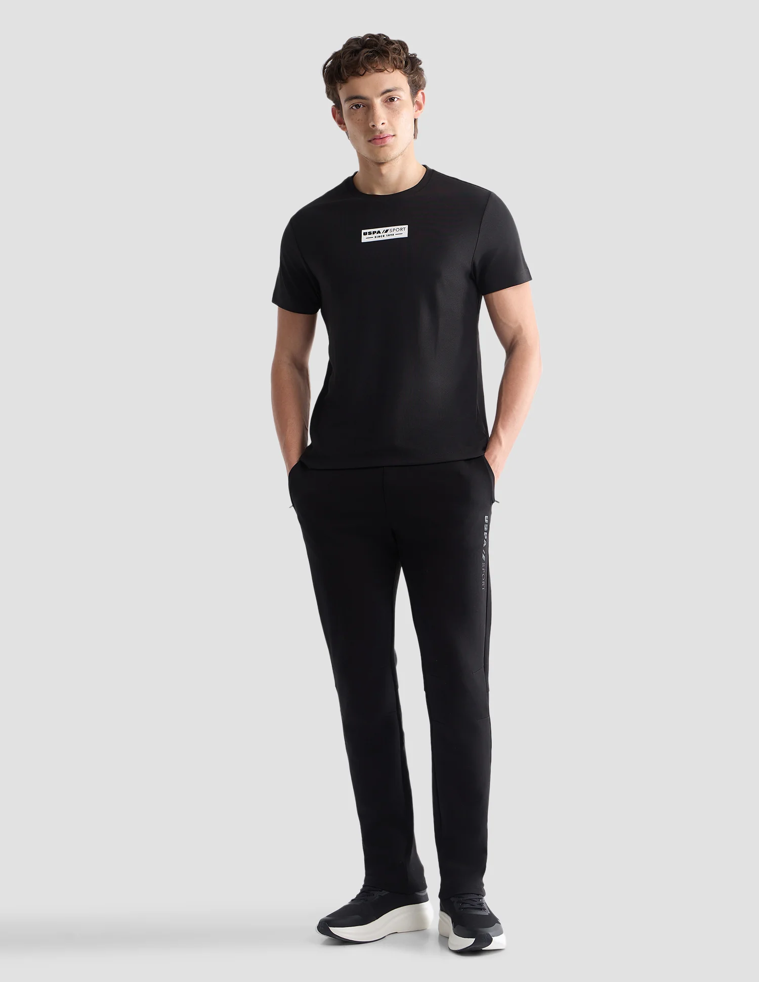 Solid Slim Fit Active T-Shirt - Image 3