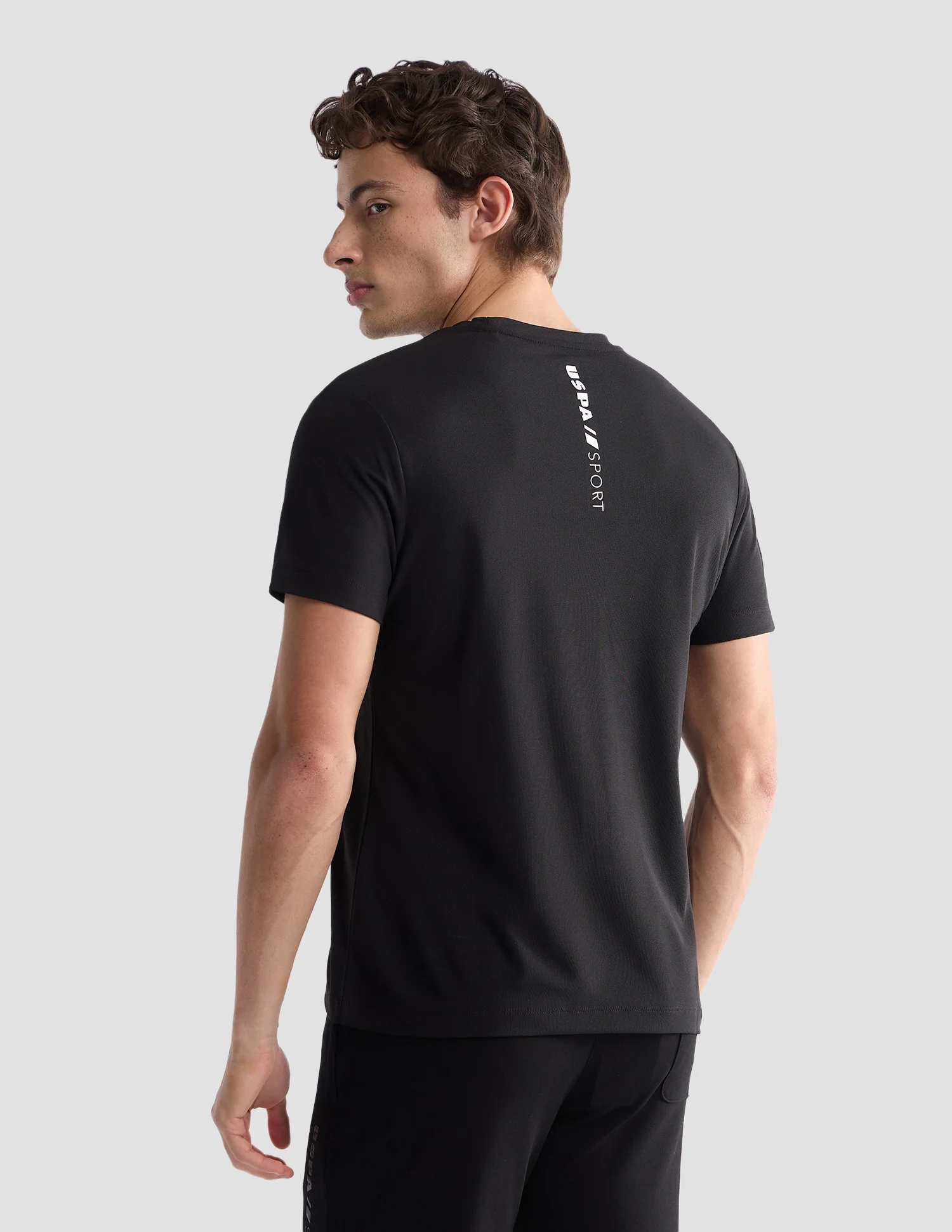 Solid Slim Fit Active T-Shirt - Image 5