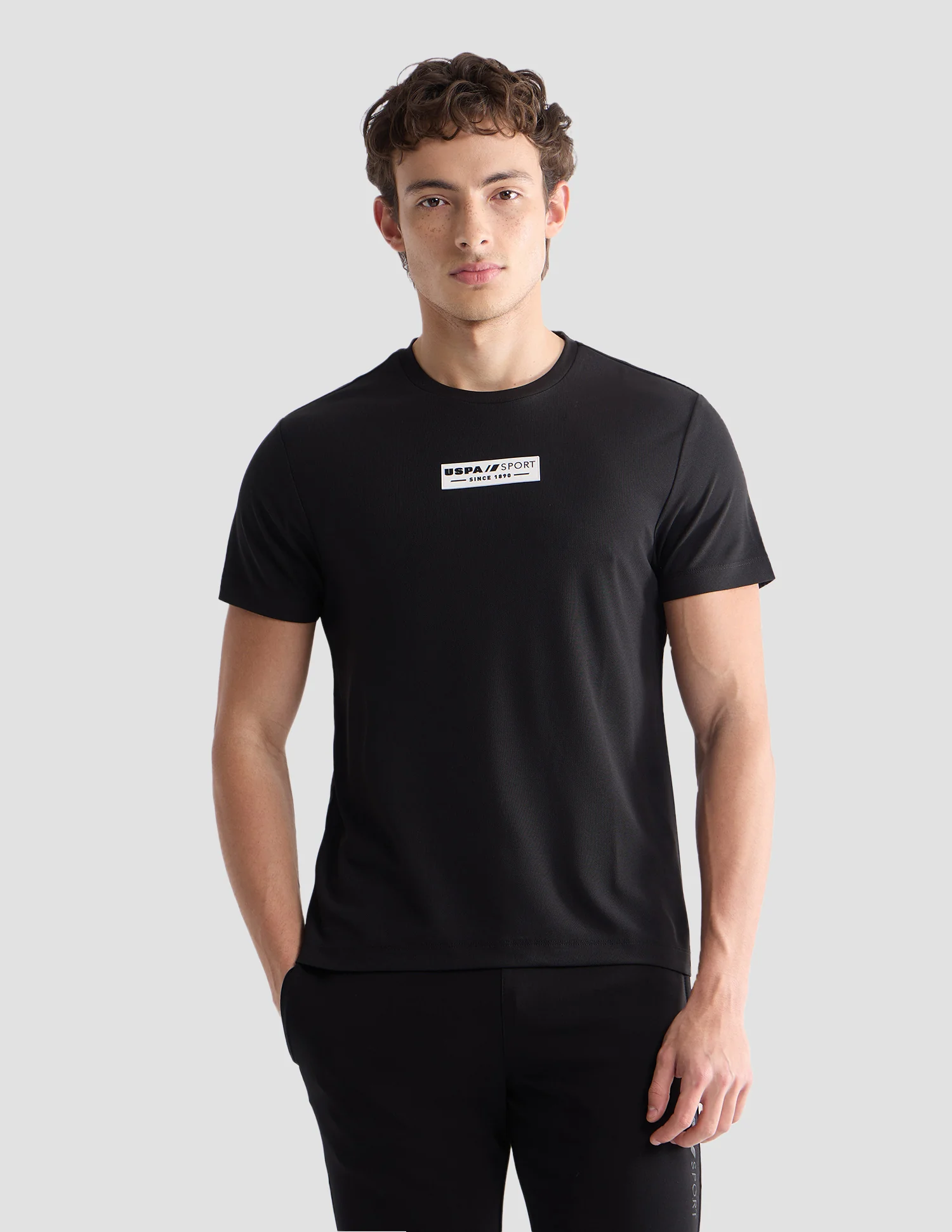 Solid Slim Fit Active T-Shirt - Image 6