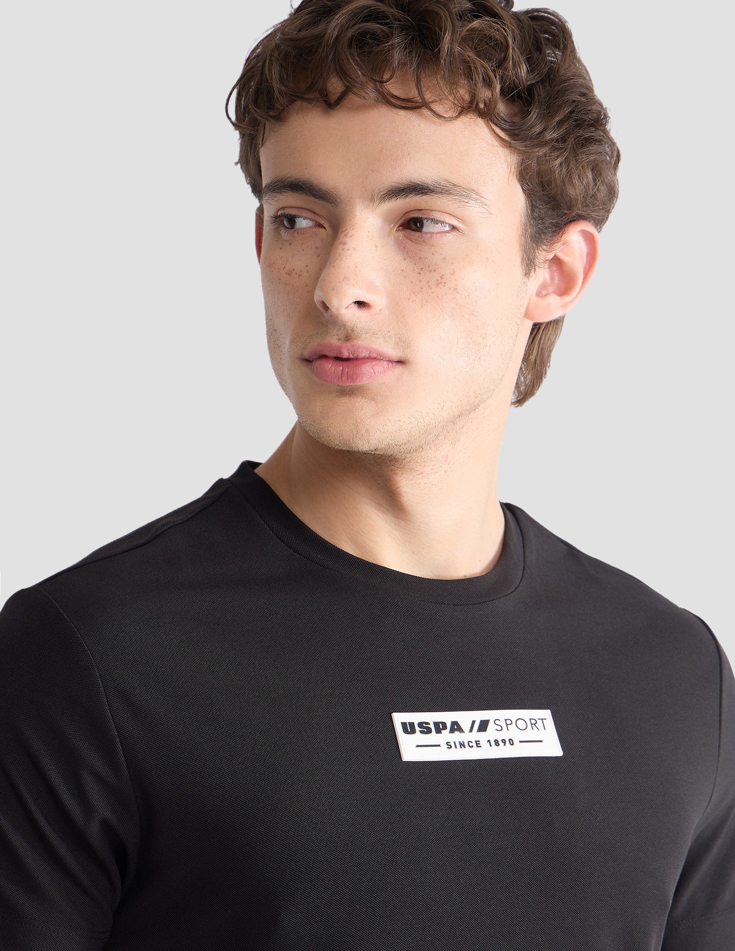 Solid Slim Fit Active T-Shirt - Image 7