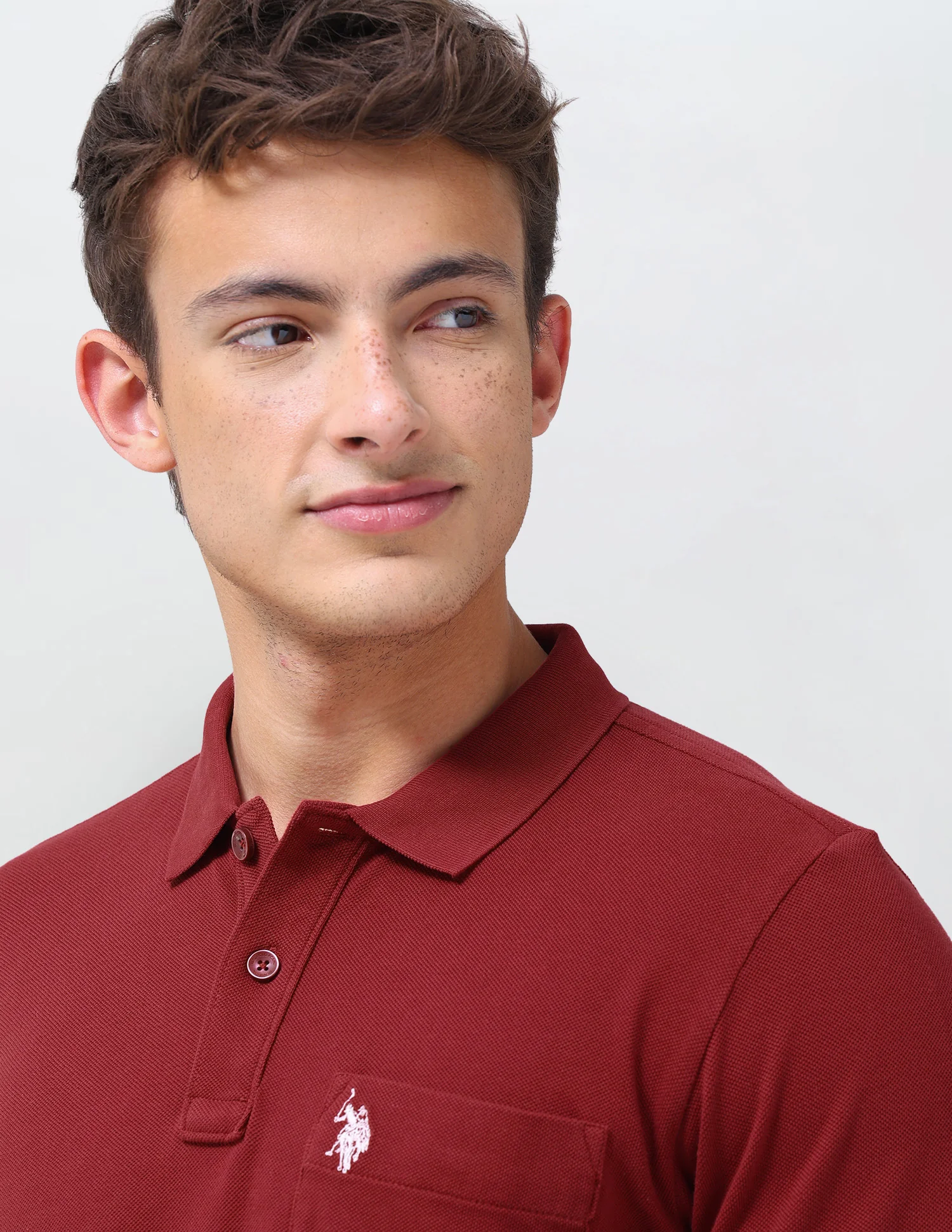 Solid Slim Fit Polo Shirt - Image 7