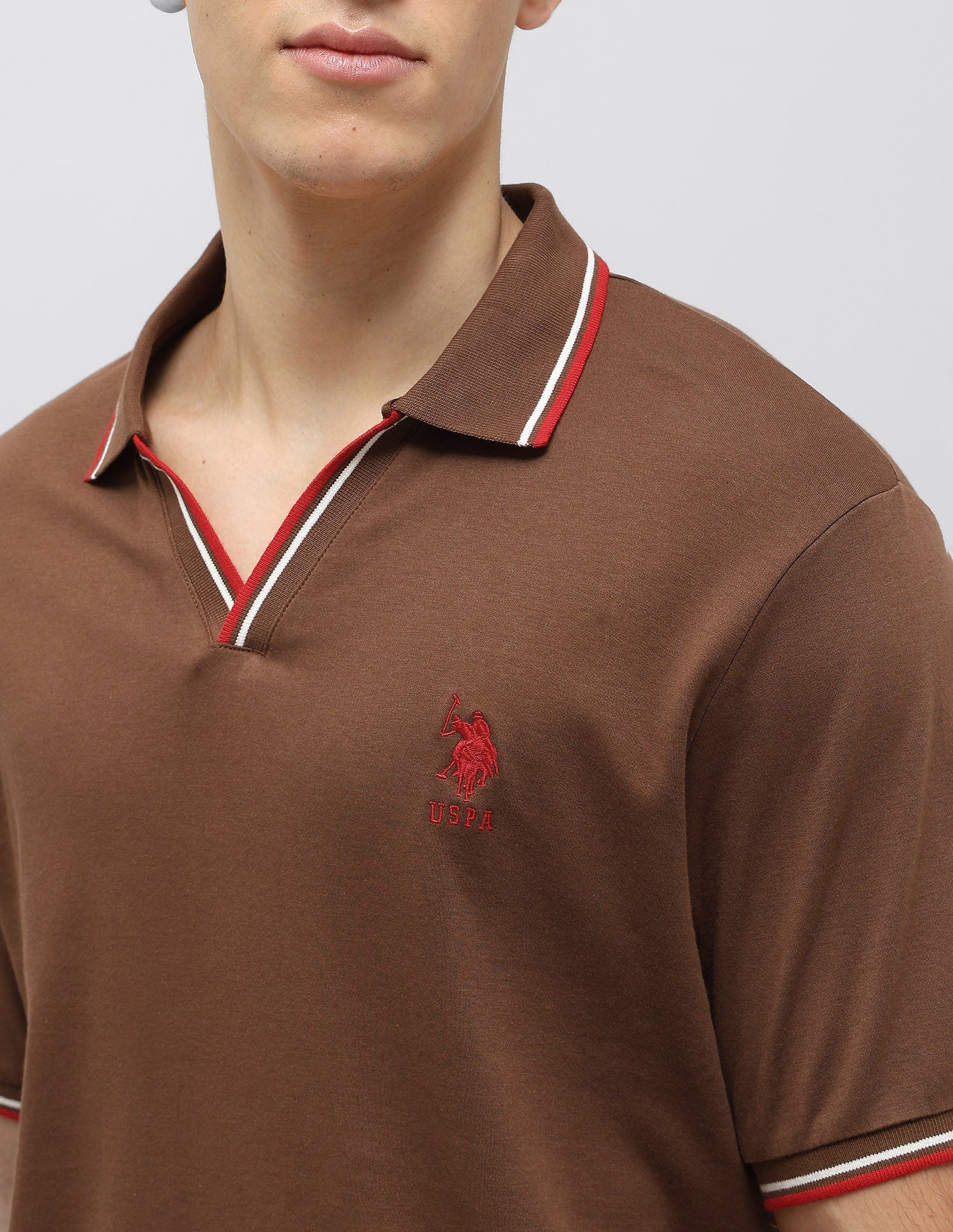 Solid Slim Fit Polo Shirt - Image 7