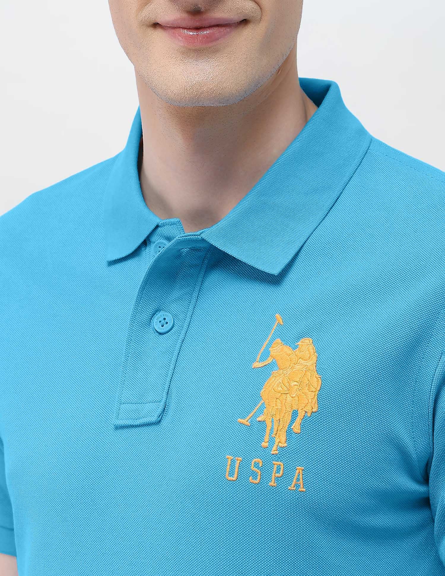 Solid Slim Fit Polo Shirt - Image 7