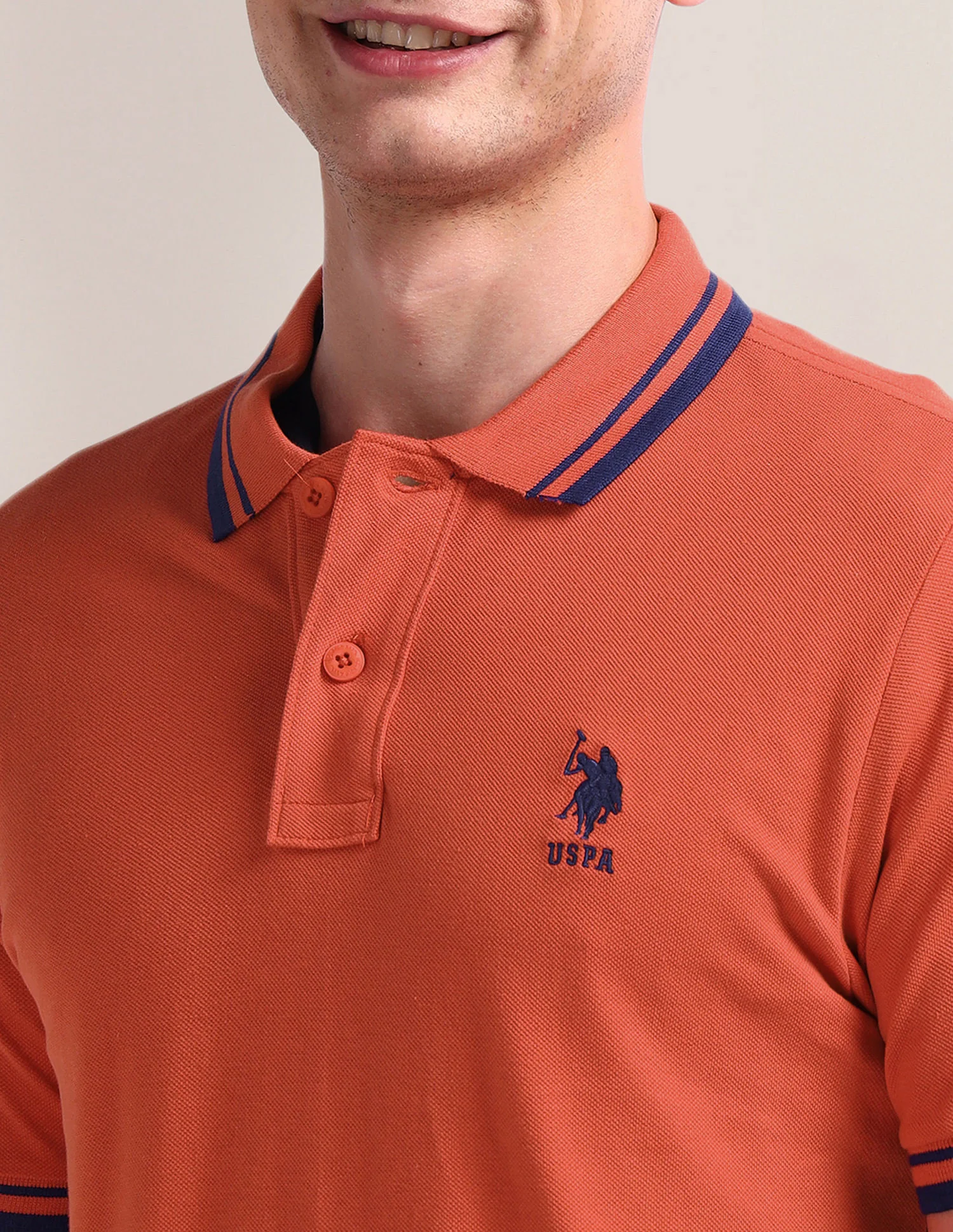 Solid Slim Fit Polo Shirt - Image 7