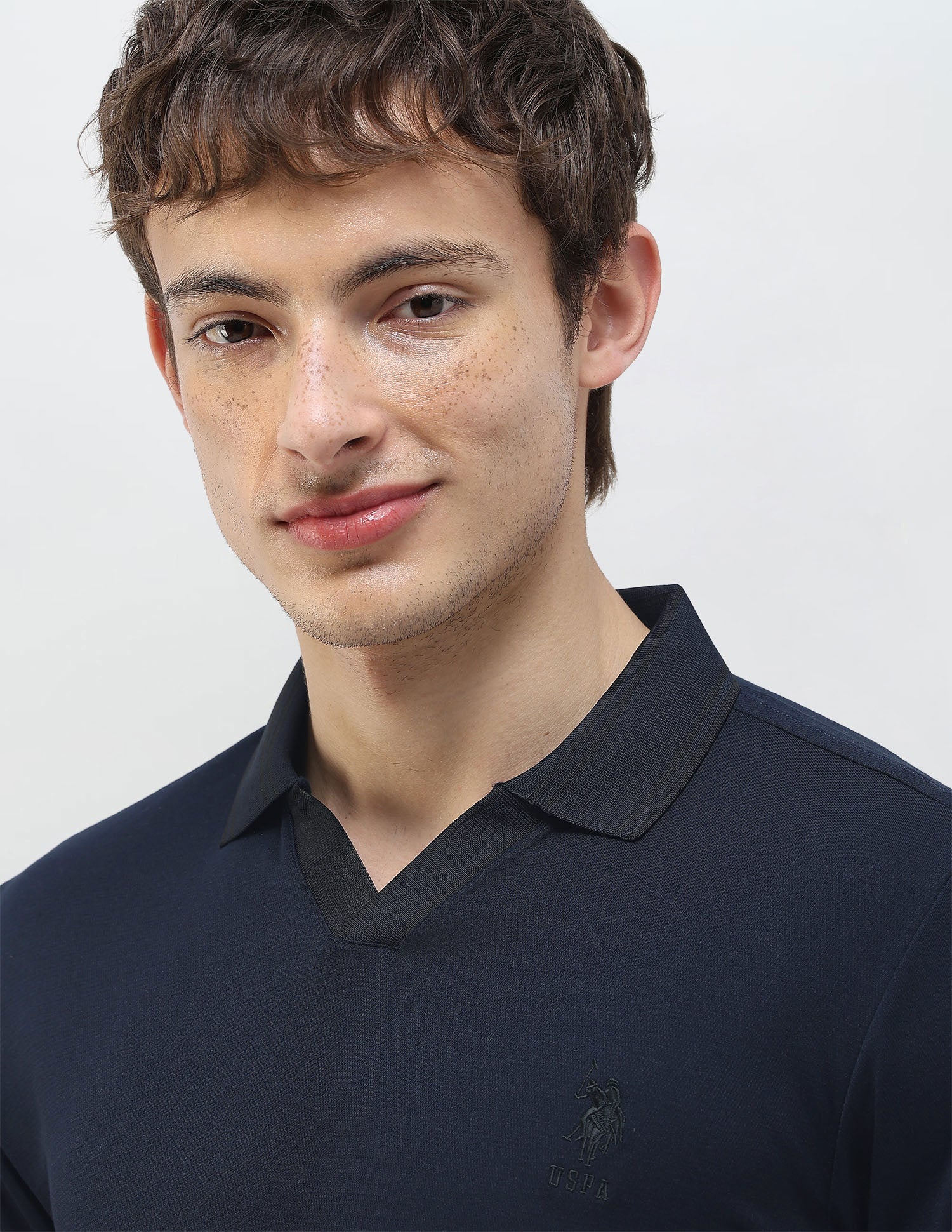 Solid Slim Fit Polo Shirt - Image 7