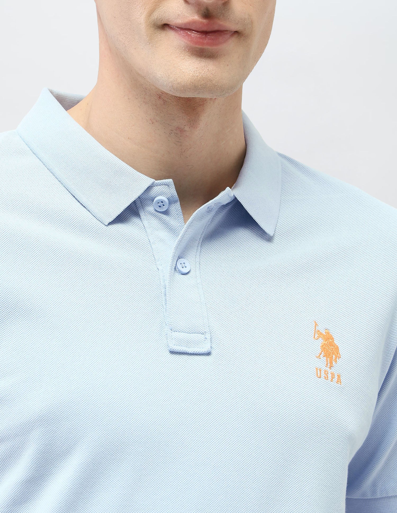 Solid Slim Fit Polo Shirt - Image 7