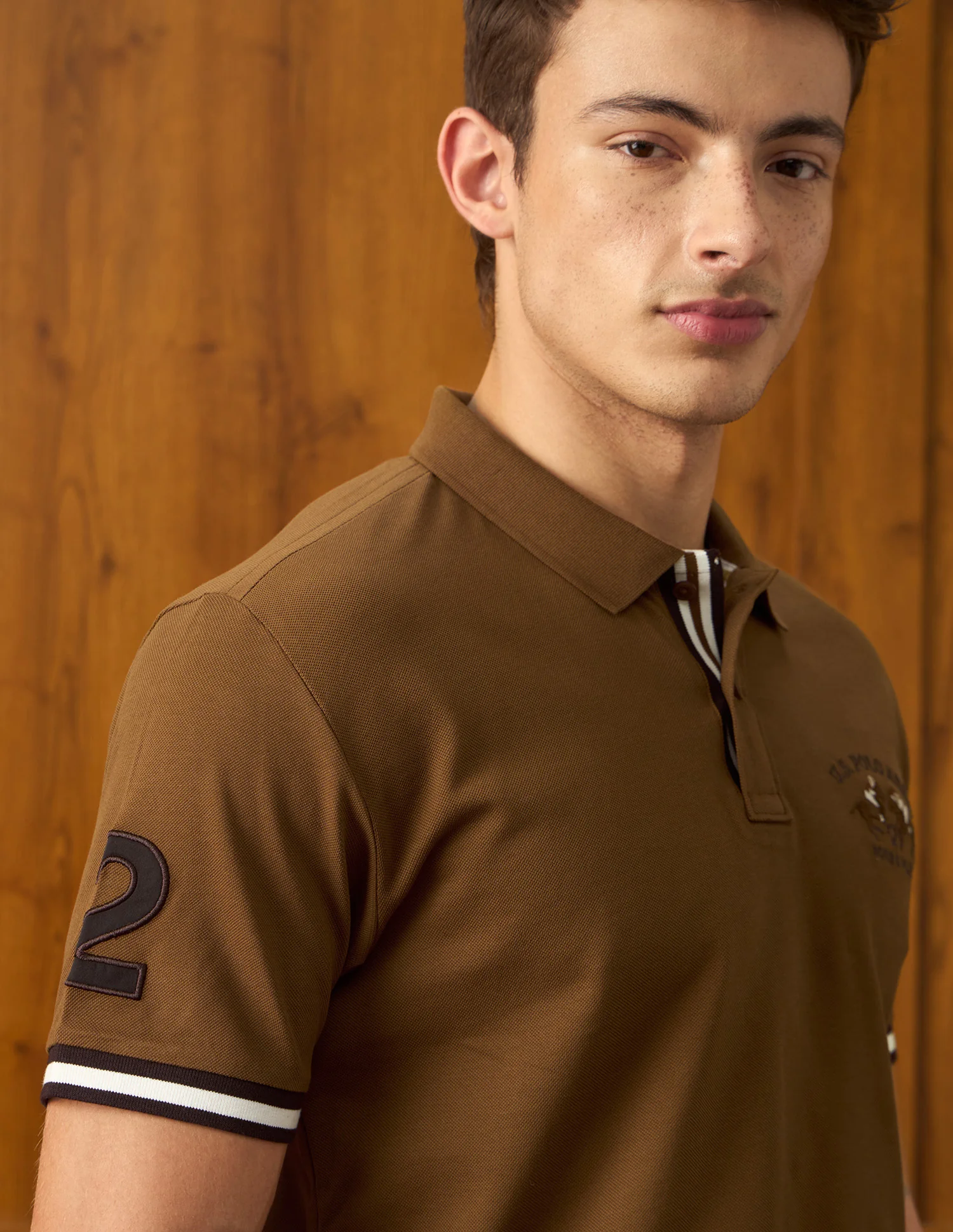 Solid Slim Fit Polo Shirt - Image 8