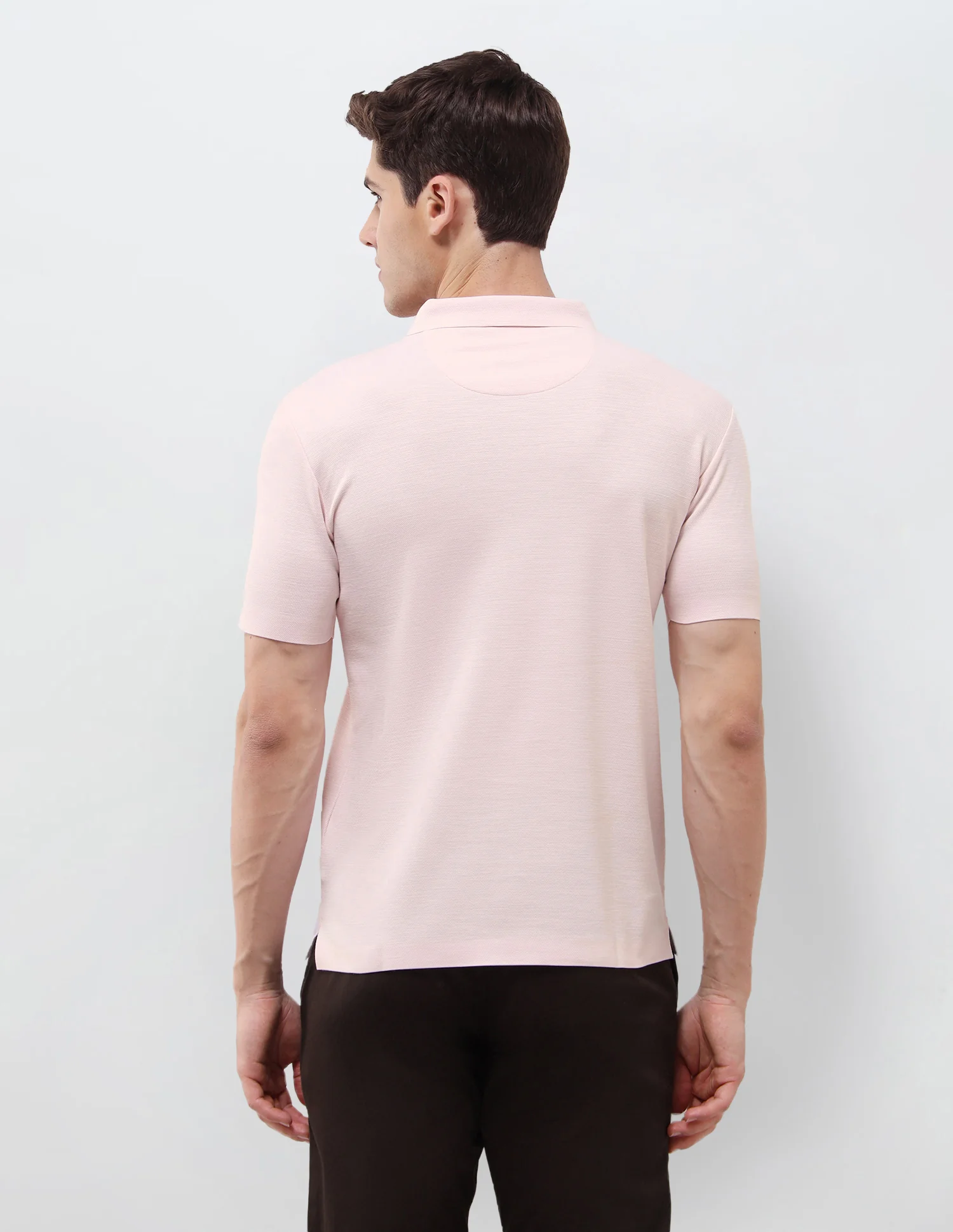 Solid Slim Fit Polo Shirt - Image 5