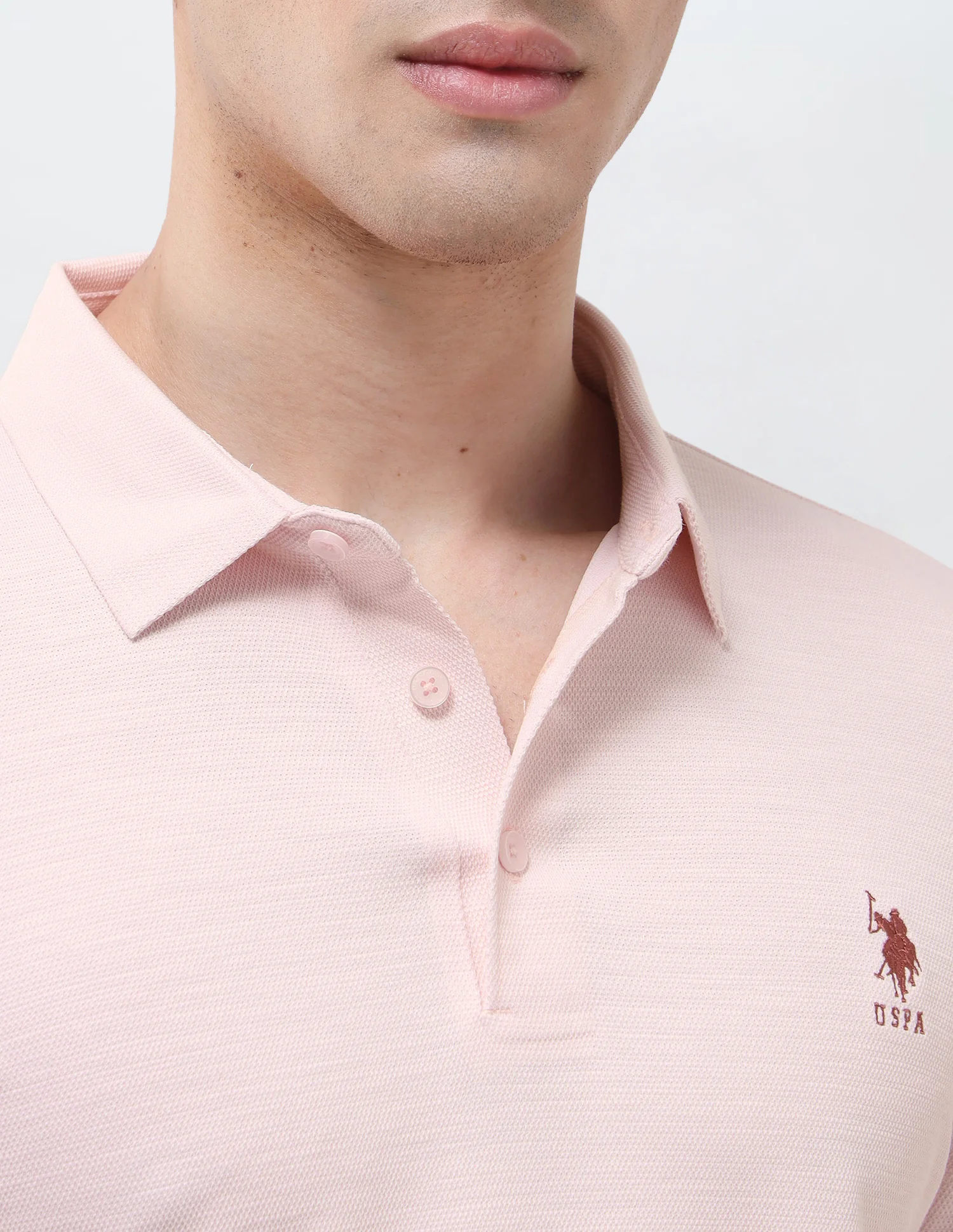 Solid Slim Fit Polo Shirt - Image 7