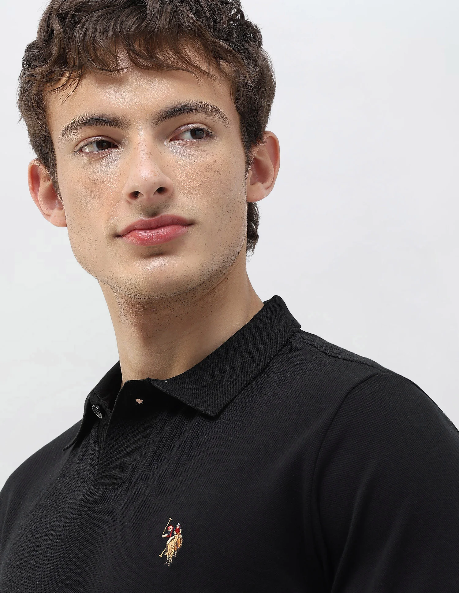 Solid Slim Fit Polo Shirt - Image 7