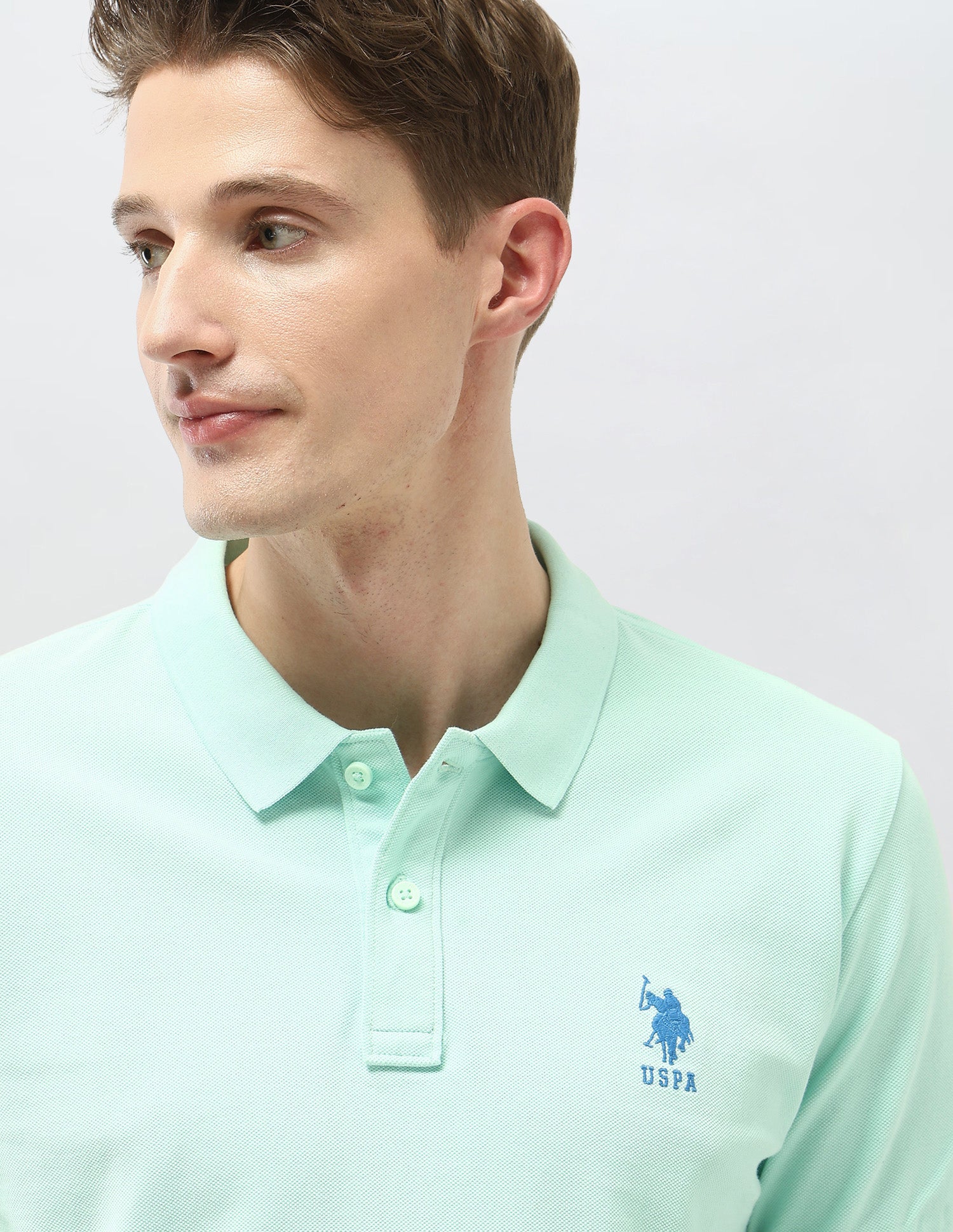 Solid Slim Fit Polo Shirt - Image 7