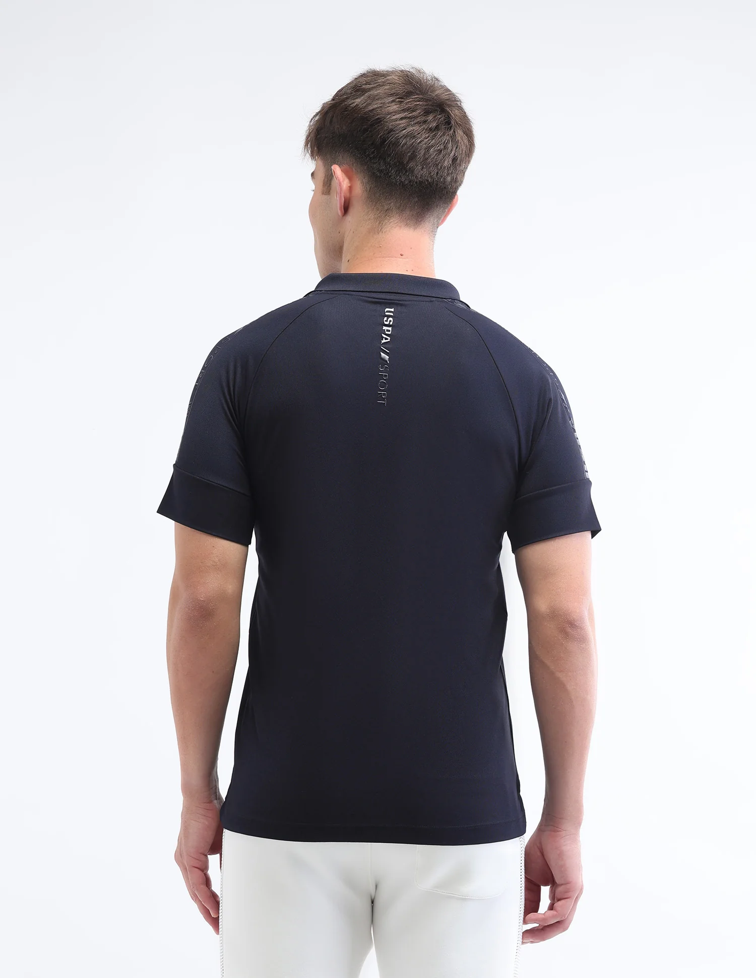 Solid Slim Fit Polo Shirt - Image 5