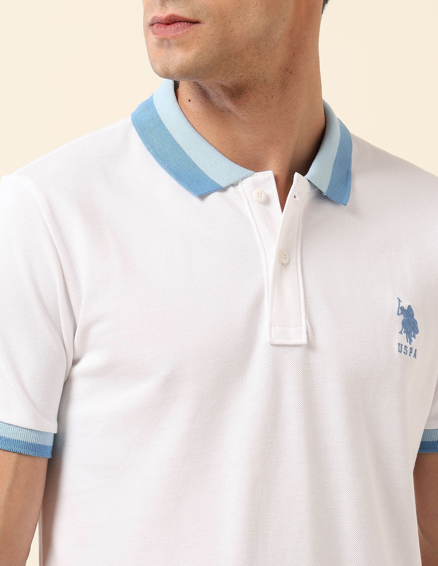 Solid Slim Fit Polo Shirt - Image 7