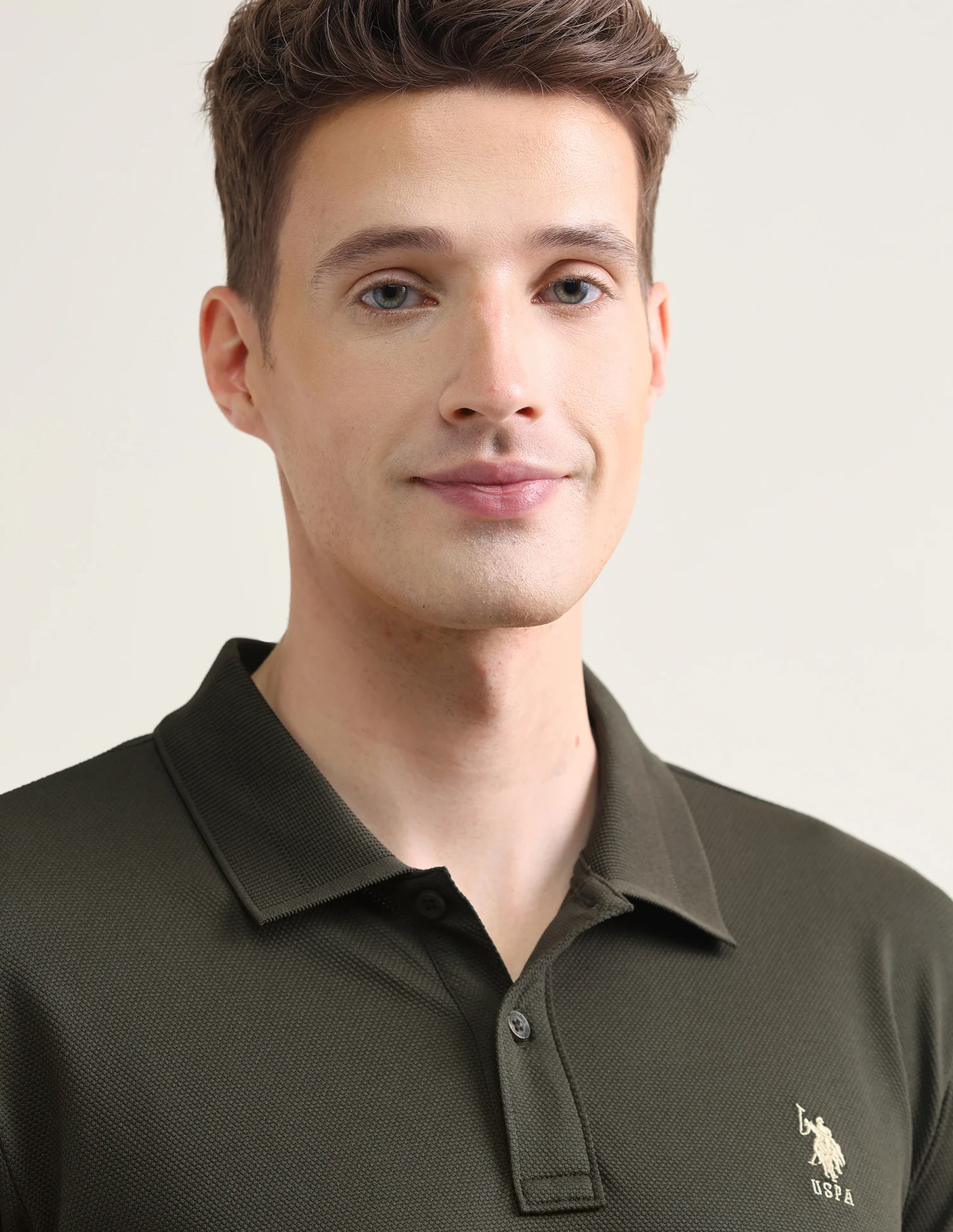 Solid Slim Fit Polo Shirt - Image 7
