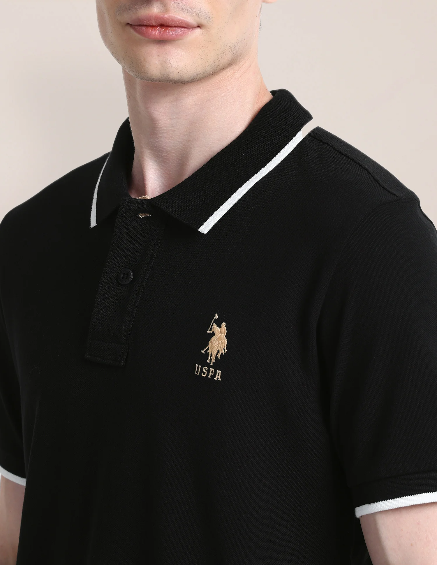 Solid Slim Fit Polo Shirt - Image 7