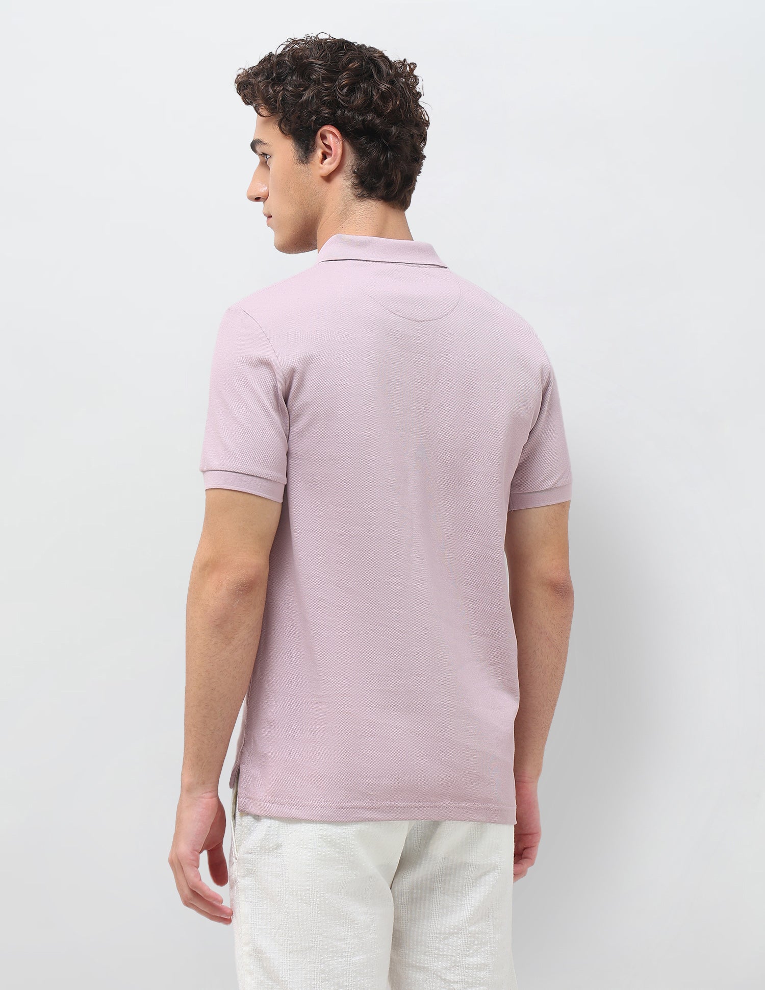Solid Slim Fit Polo Shirt - Image 5