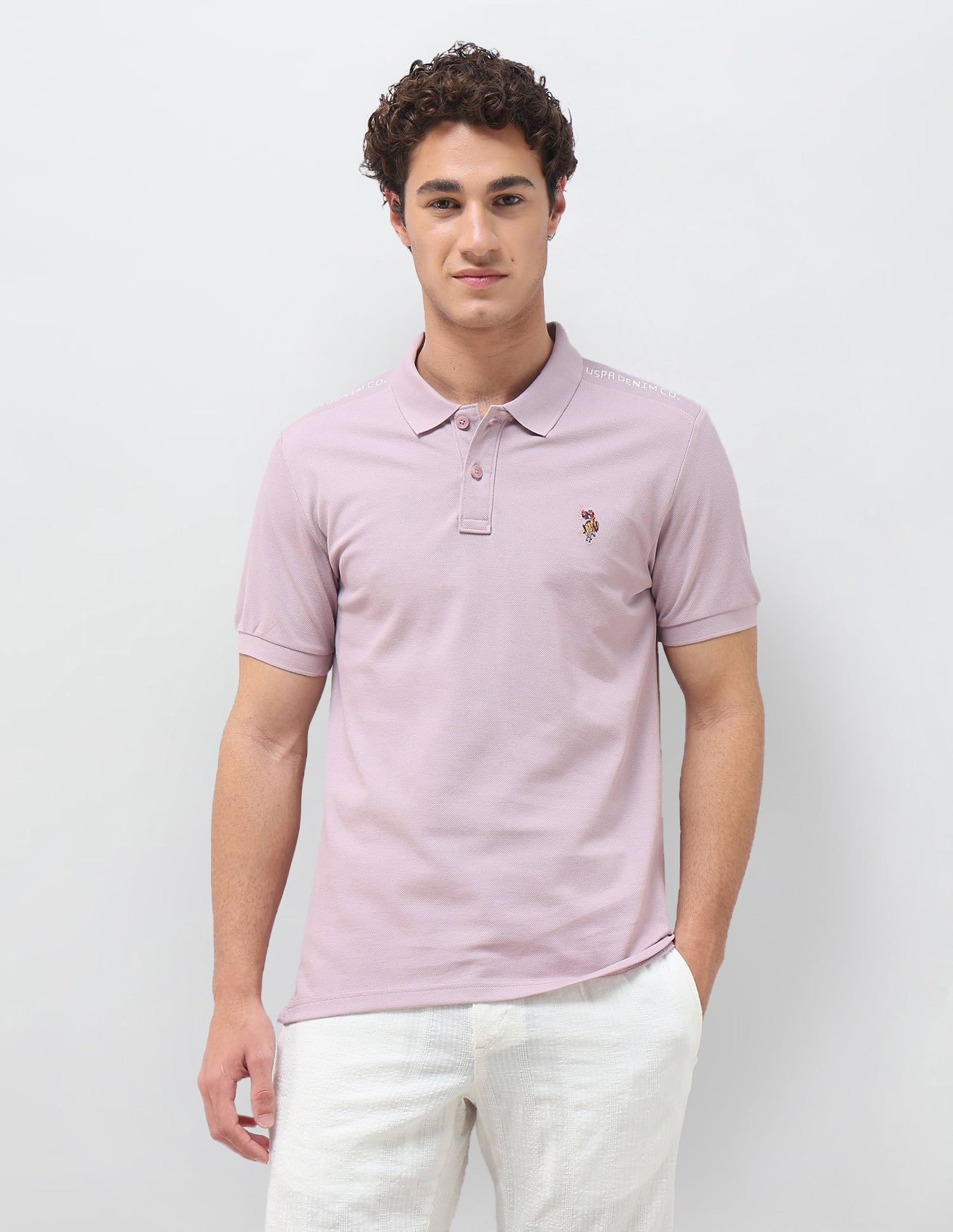 Solid Slim Fit Polo Shirt - Image 6