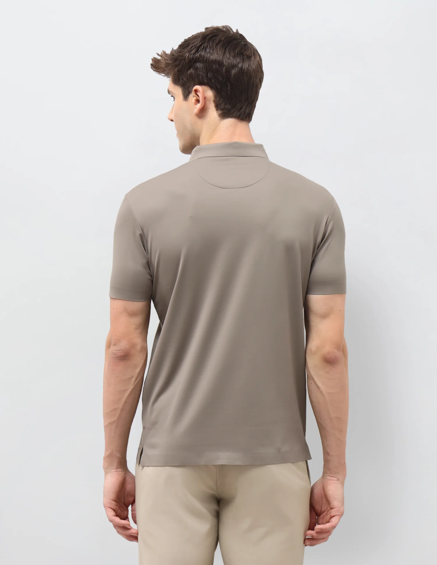 Solid Slim Fit Polo Shirt - Image 5