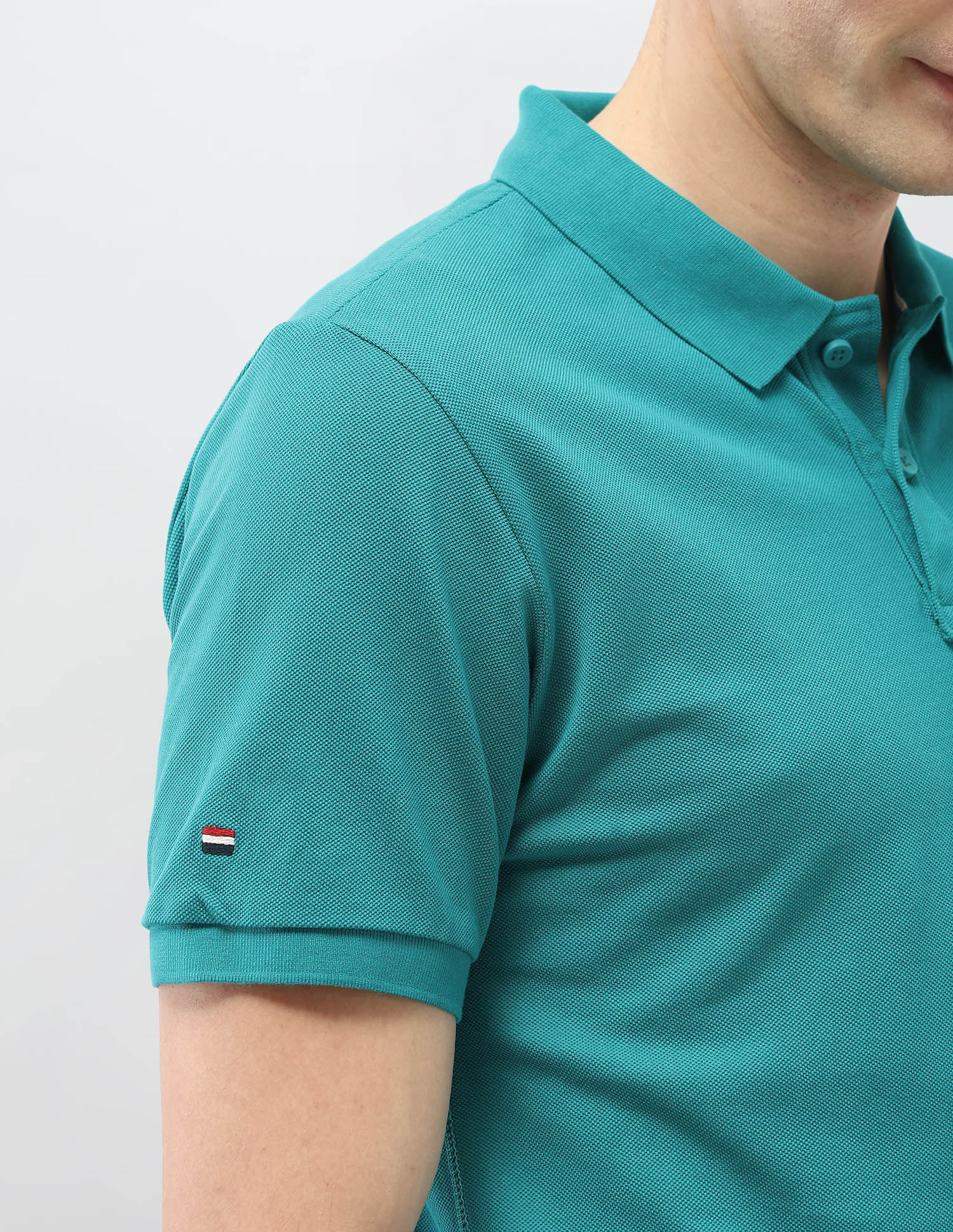 Solid Slim Fit Polo Shirt - Image 8
