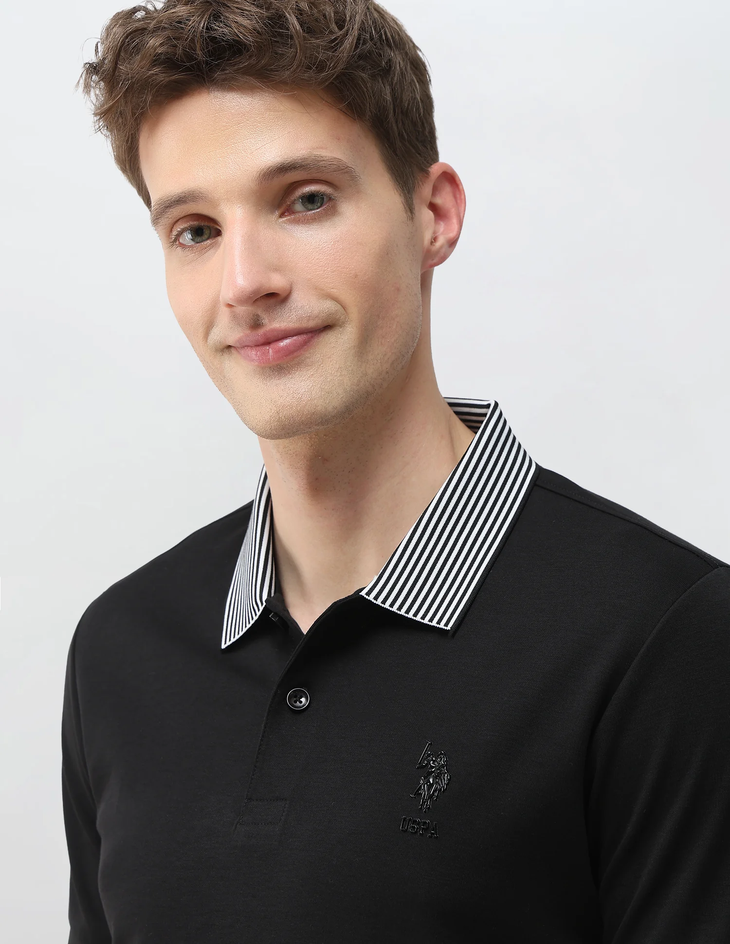 Solid Slim Fit Polo Shirt - Image 7