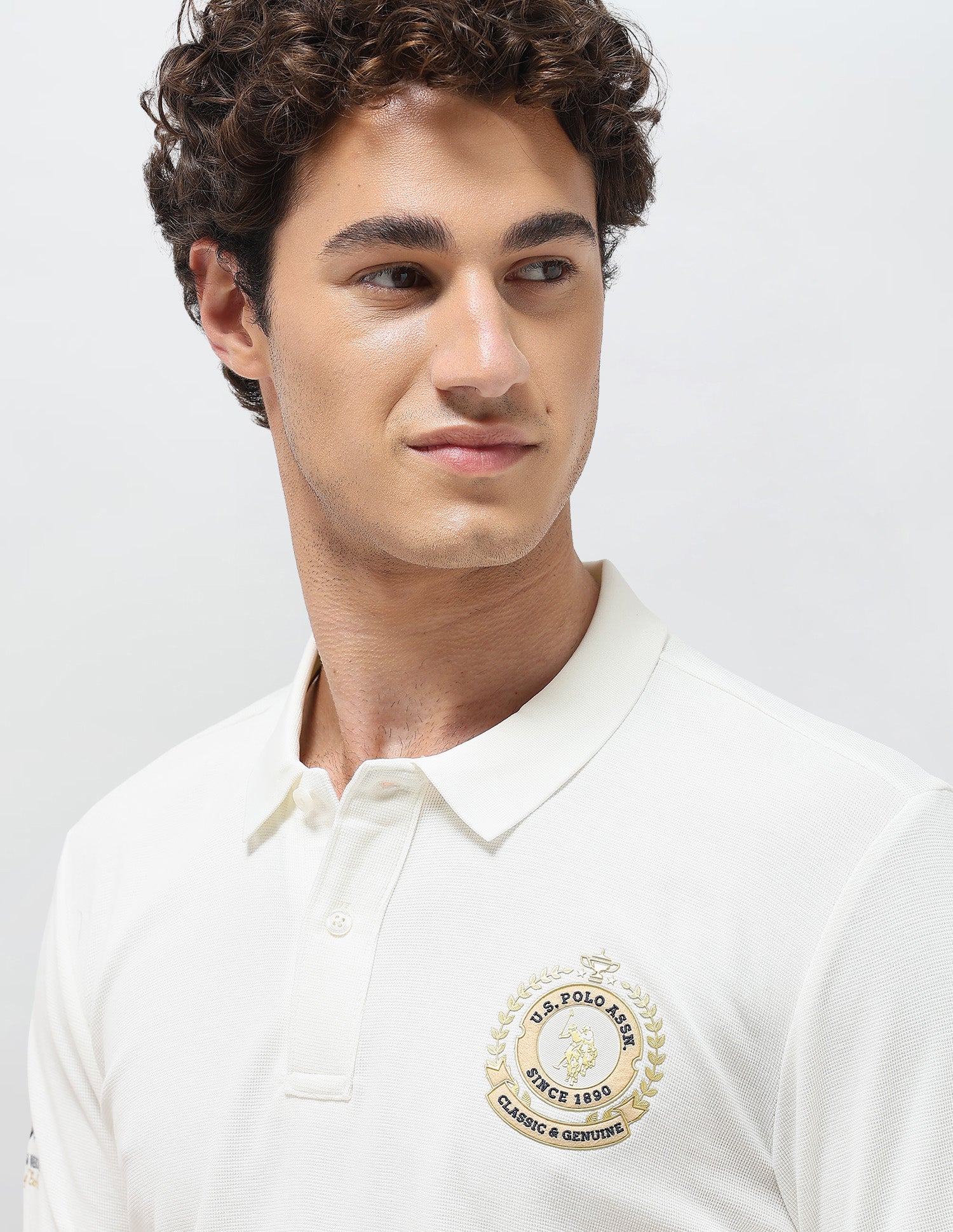 Solid Slim Fit Polo Shirt - Image 7