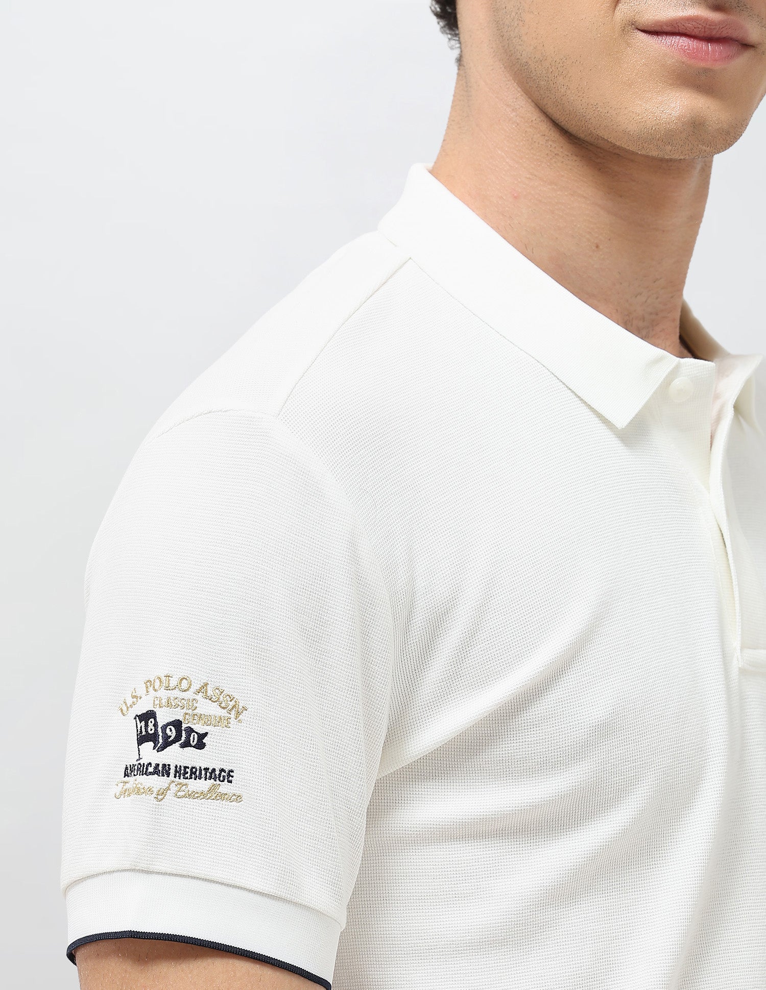 Solid Slim Fit Polo Shirt - Image 8