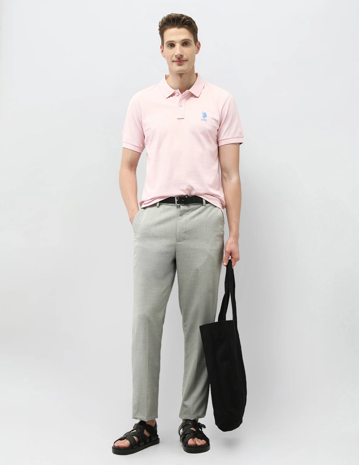 Solid Slim Fit Polo Shirt - Image 3