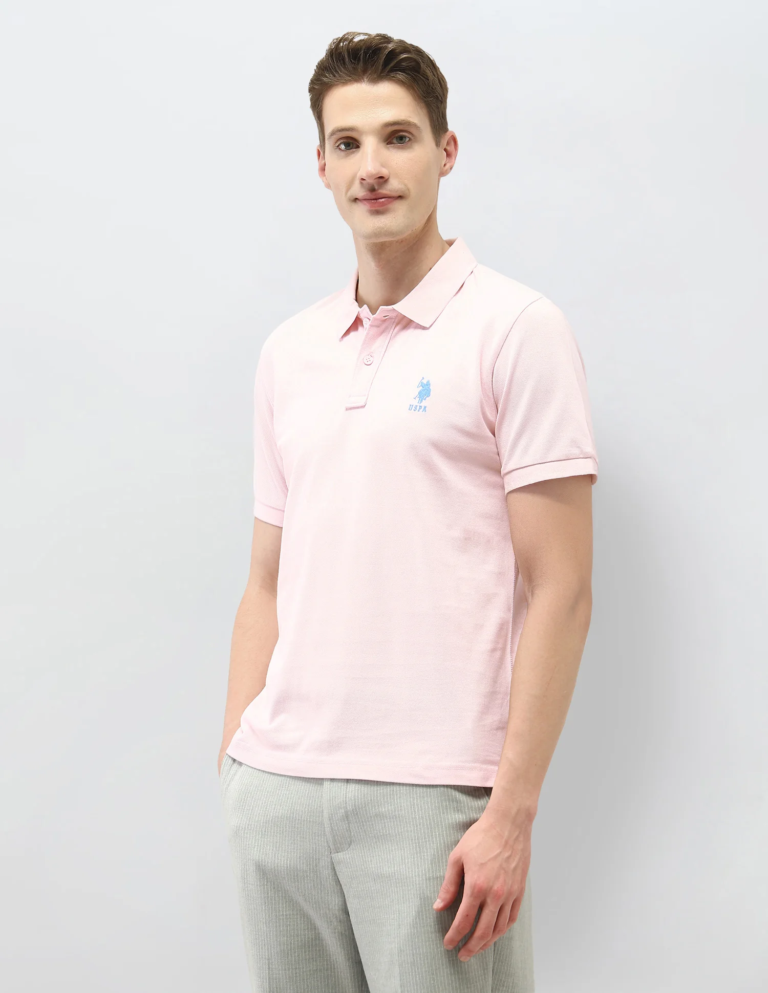 Solid Slim Fit Polo Shirt - Image 4