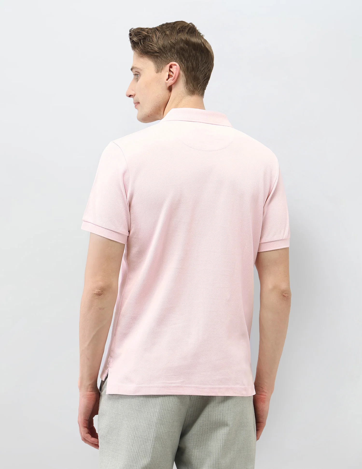 Solid Slim Fit Polo Shirt - Image 5