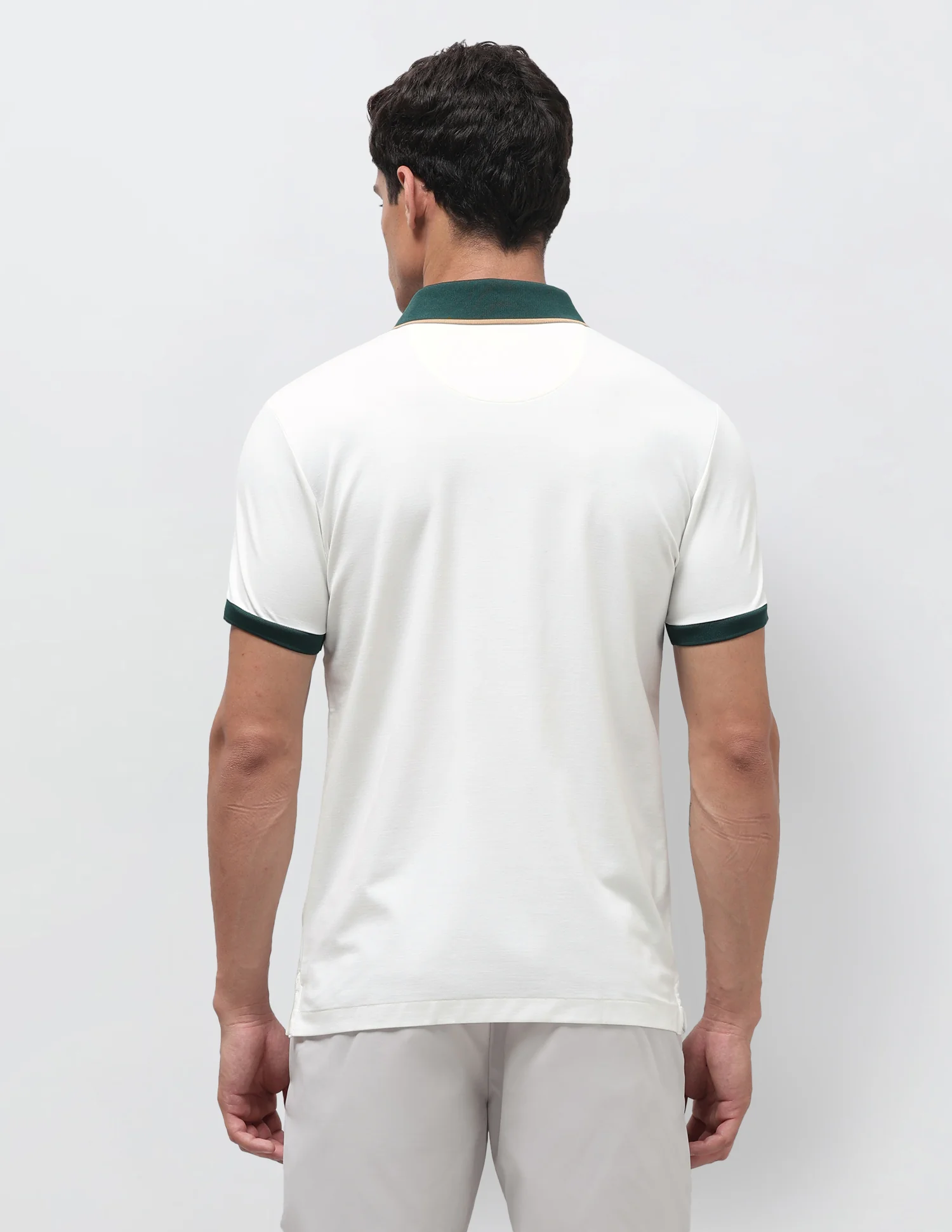 Solid Slim Fit Polo Shirt - Image 5