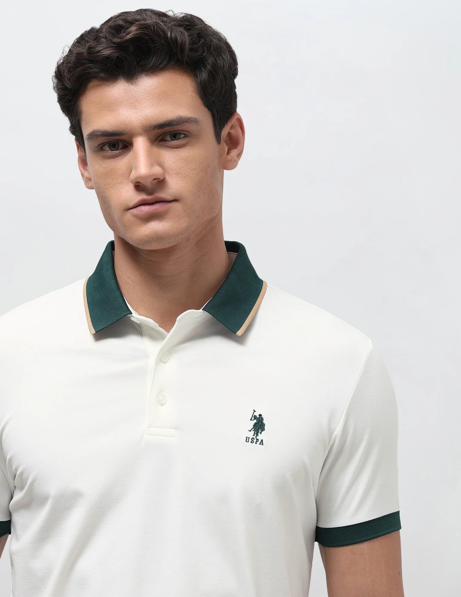 Solid Slim Fit Polo Shirt - Image 7
