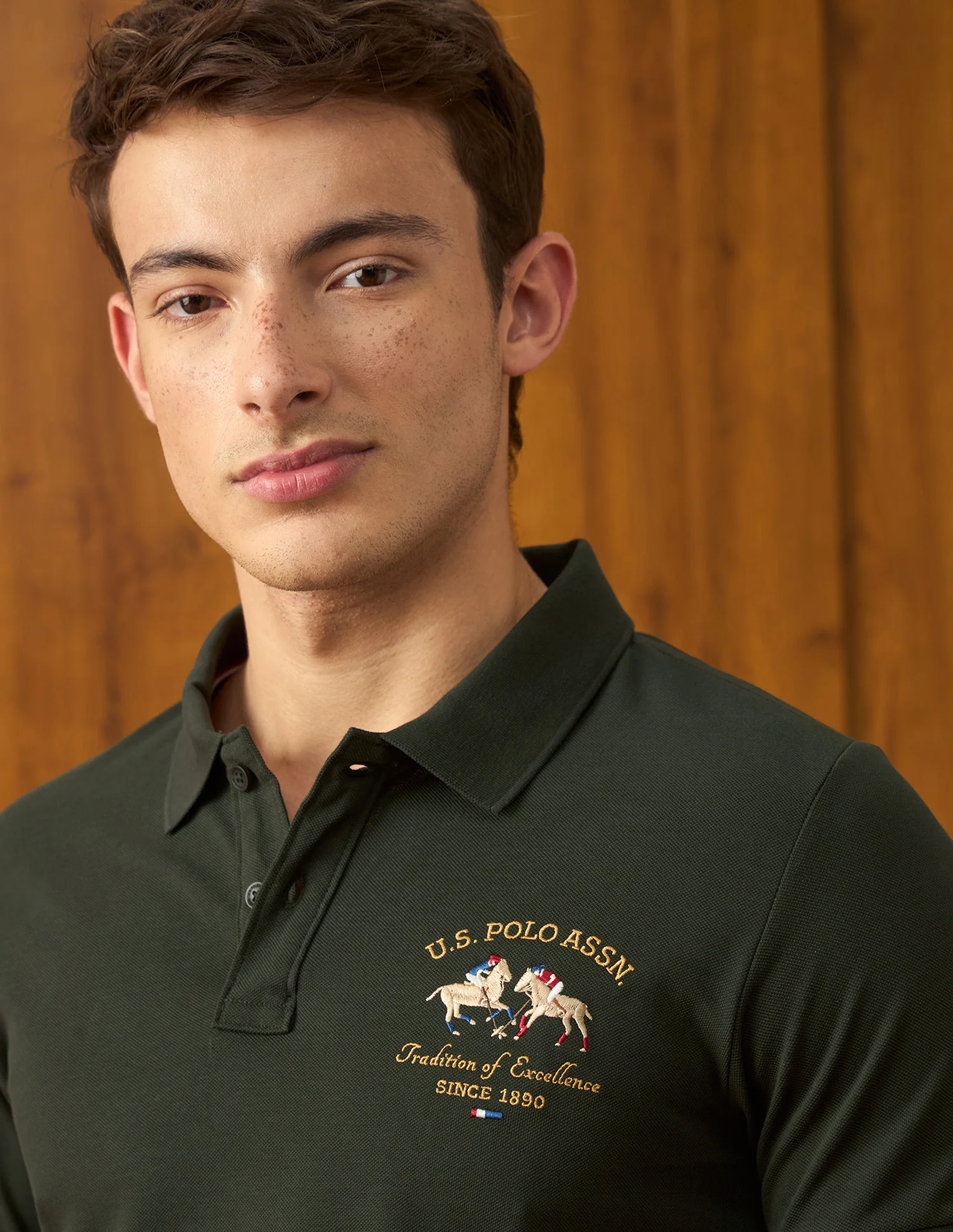 Solid Slim Fit Polo Shirt - Image 7
