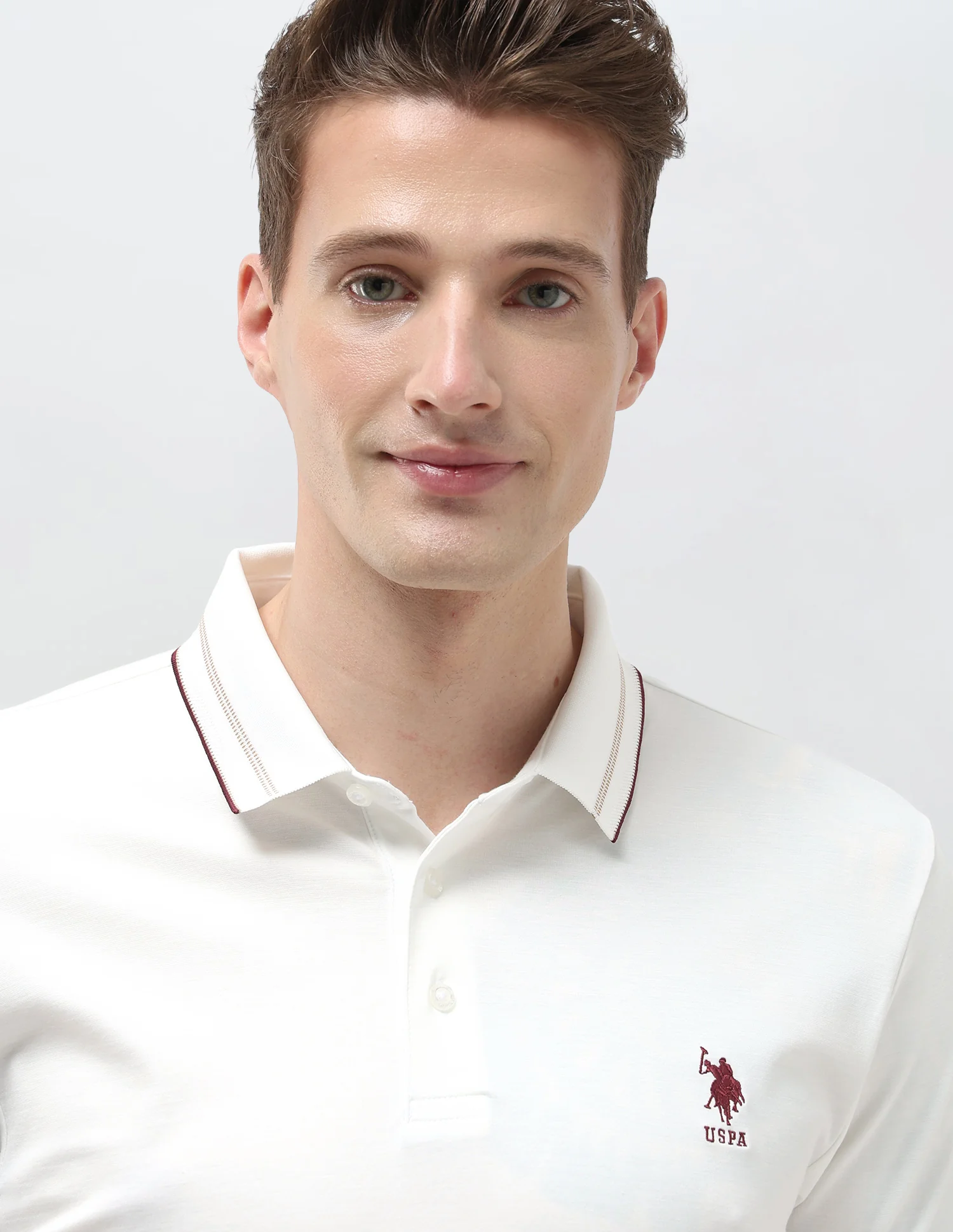 Solid Slim Fit Polo Shirt - Image 7