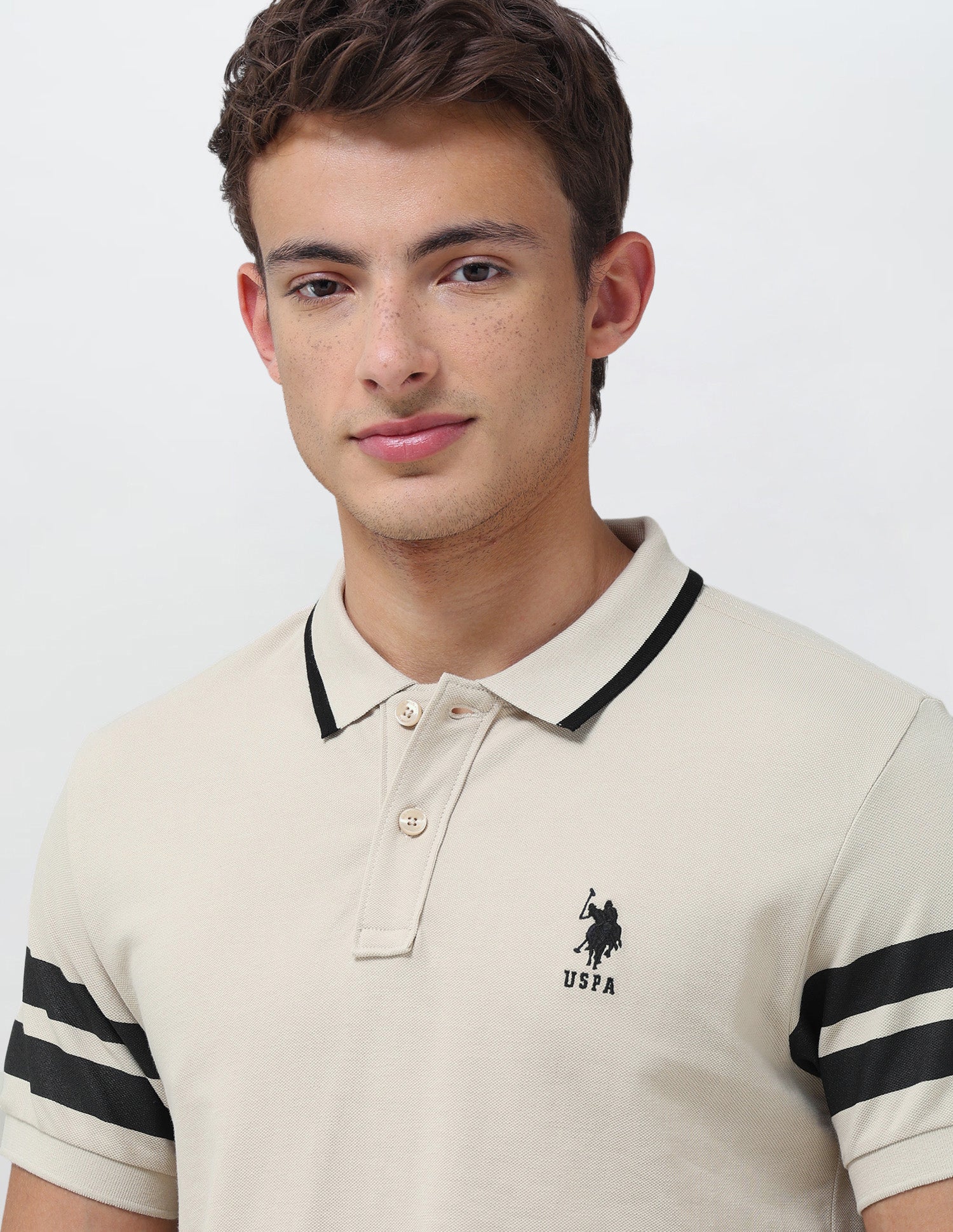 Solid Slim Fit Polo Shirt - Image 7