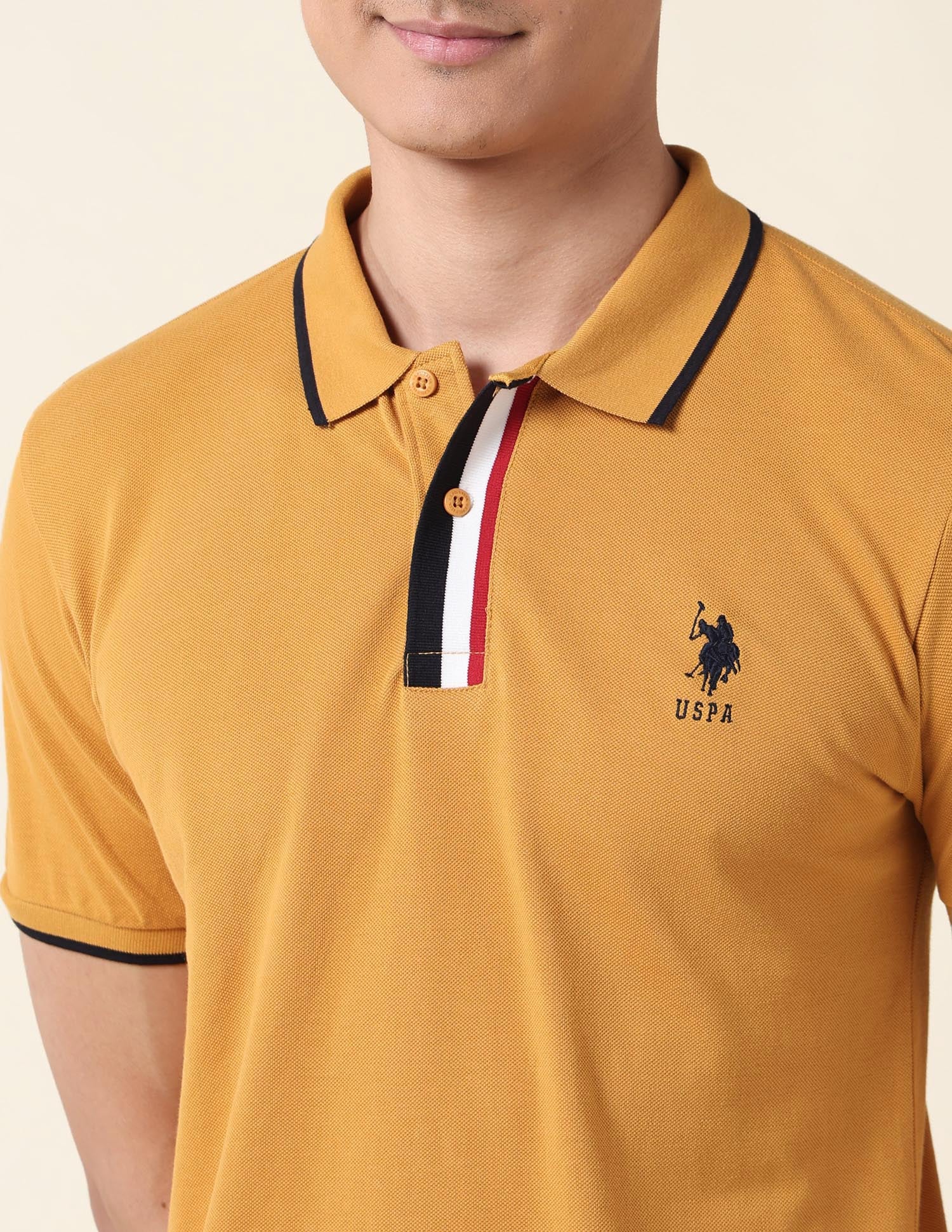 Solid Slim Fit Polo Shirt - Image 7