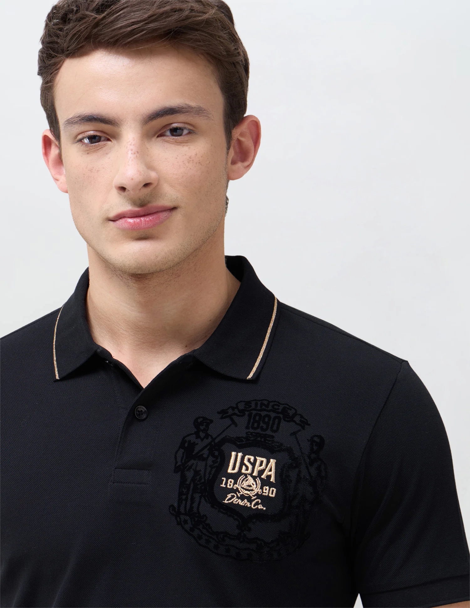 Solid Slim Fit Polo Shirt - Image 7