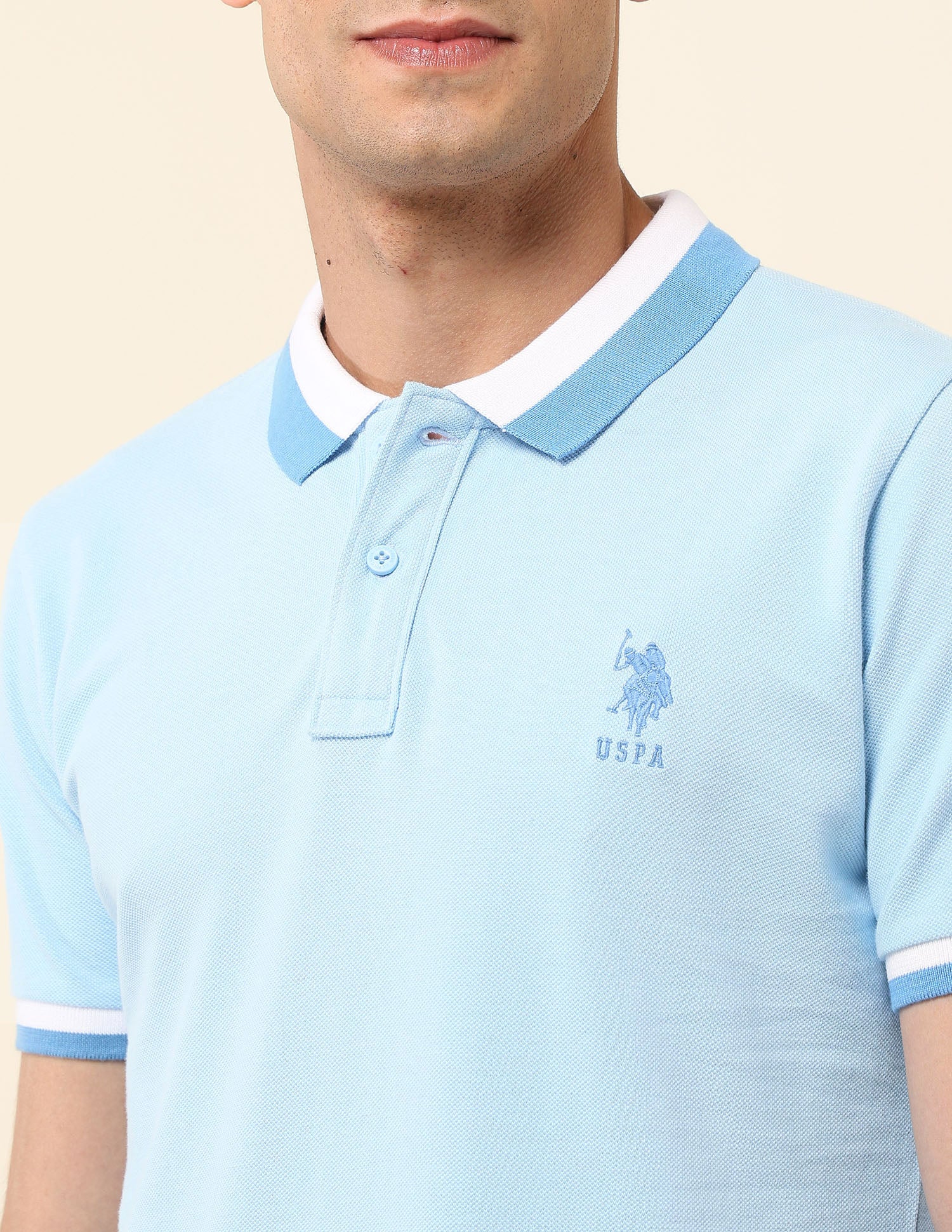 Solid Slim Fit Polo Shirt - Image 7
