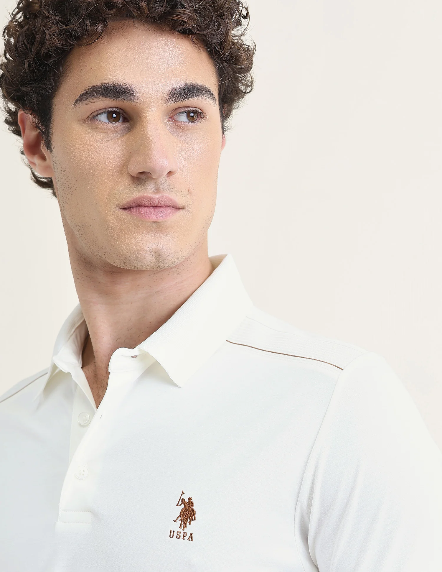 Solid Slim Fit Polo Shirt - Image 7