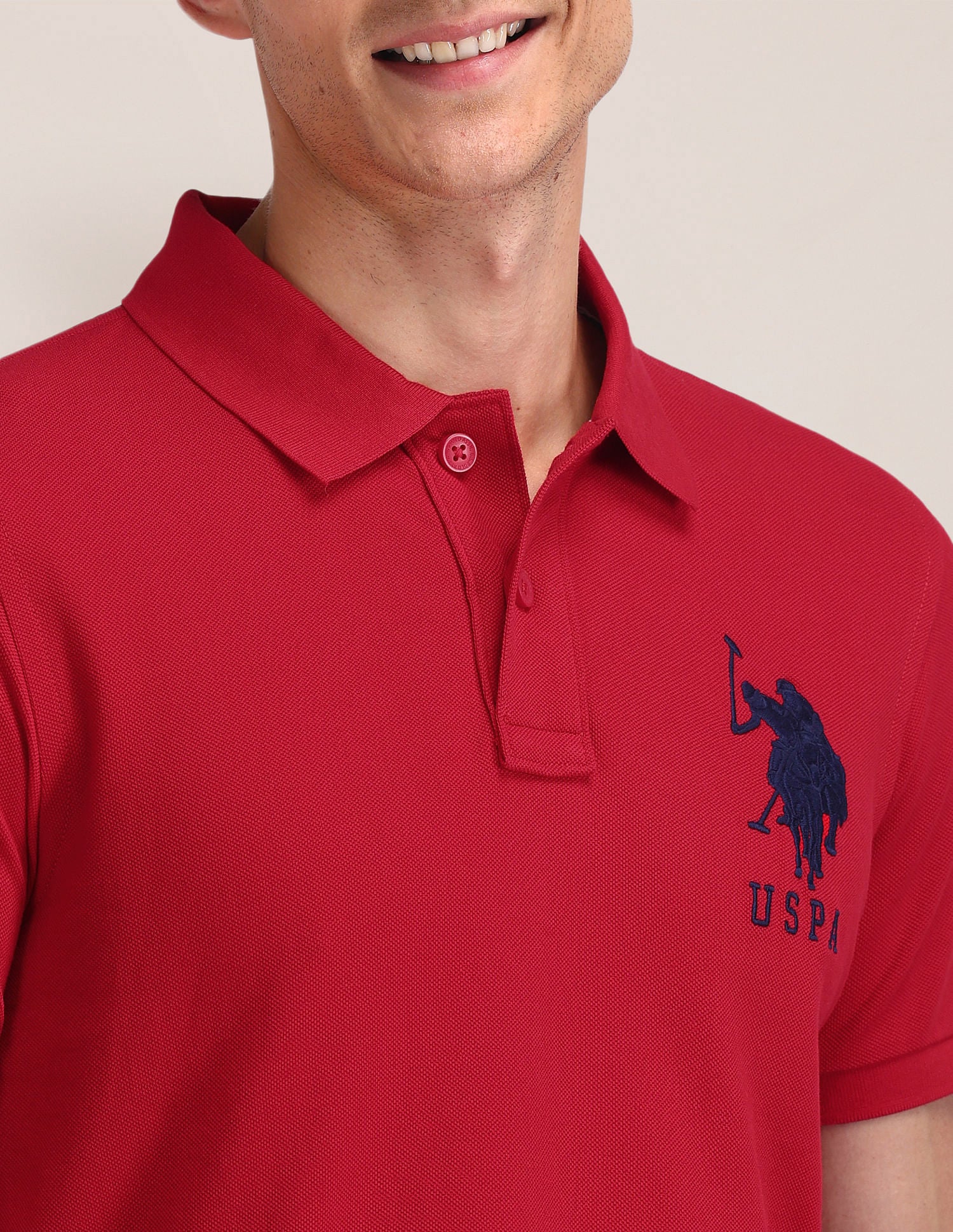 Solid Slim Fit Polo Shirt - Image 7