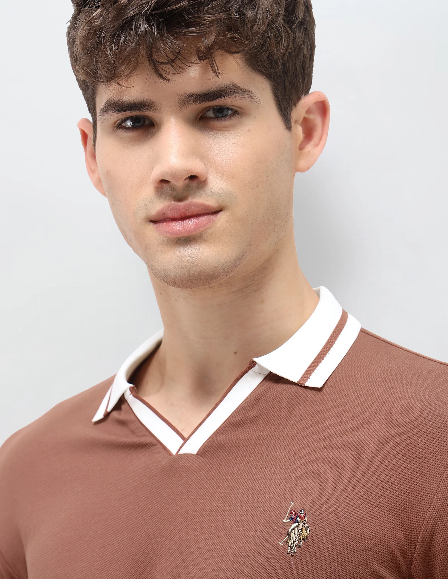 Solid Slim Fit Polo Shirt - Image 7