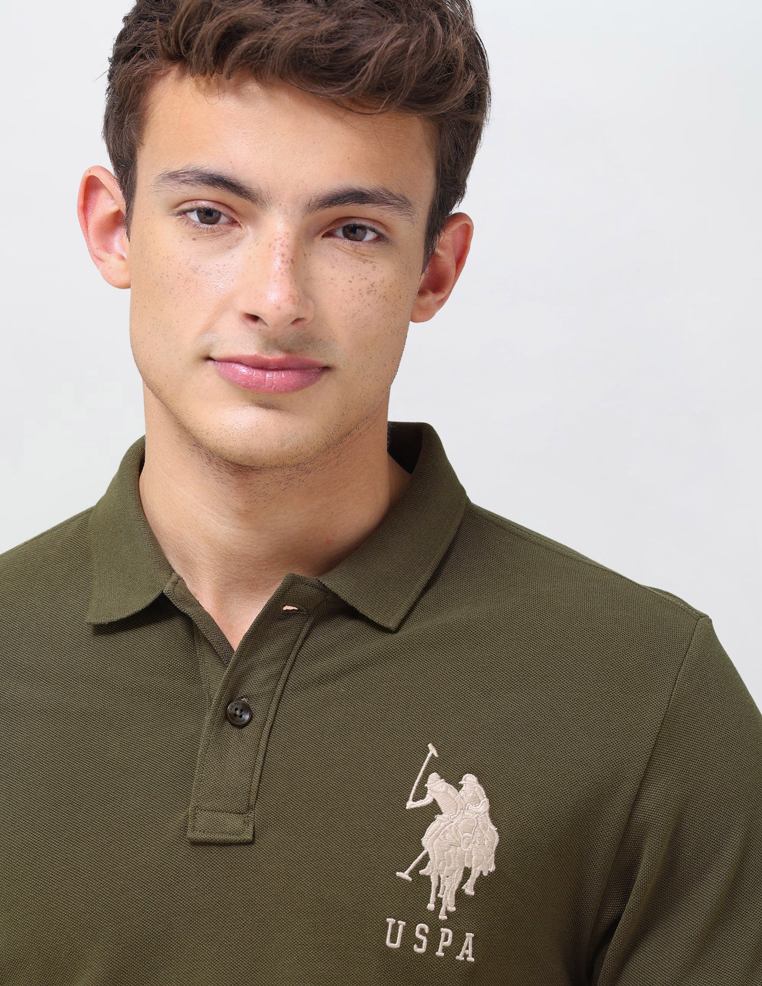 Solid Slim Fit Polo Shirt - Image 7