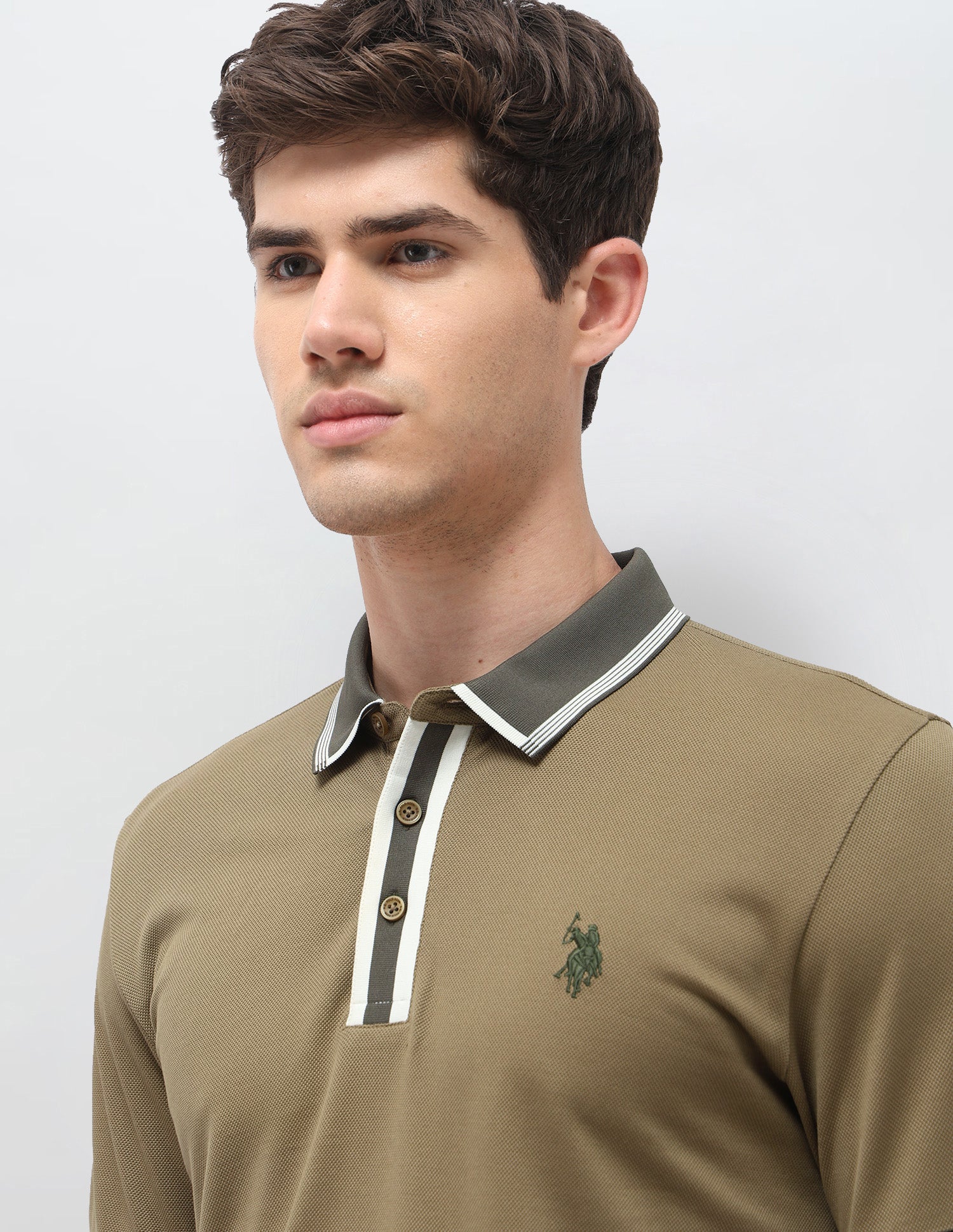 Solid Slim Fit Polo Shirt - Image 7