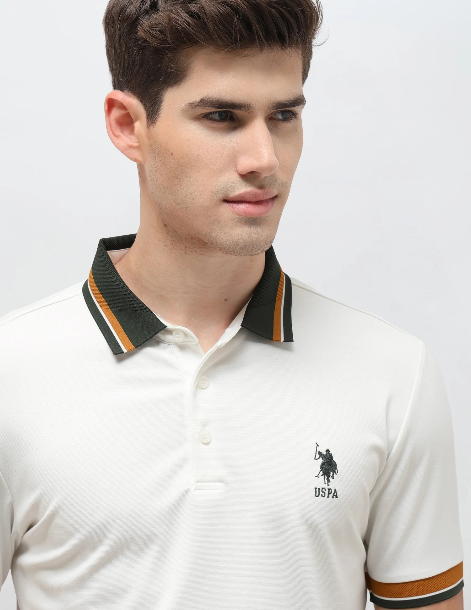 Solid Slim Fit Polo Shirt - Image 7