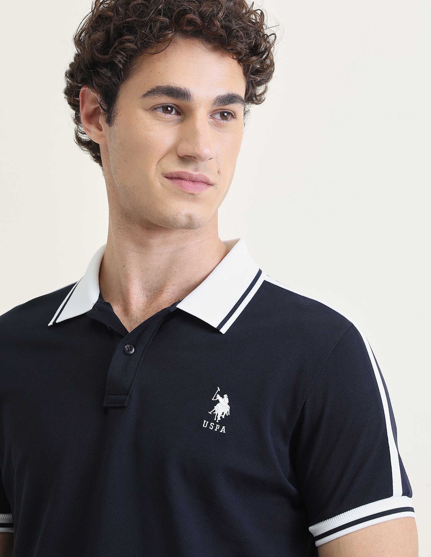 Solid Slim Fit Polo Shirt - Image 7