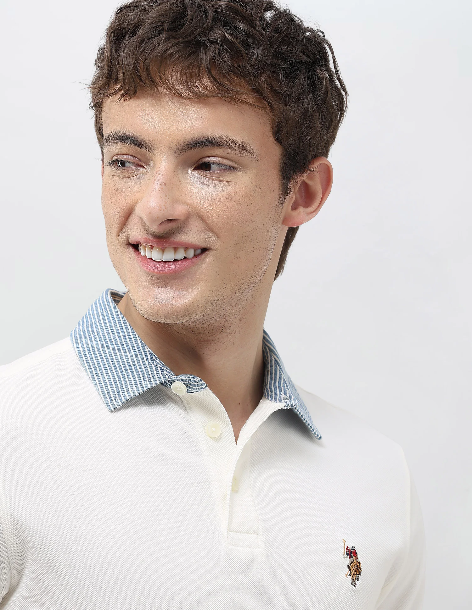 Solid Slim Fit Polo Shirt - Image 7