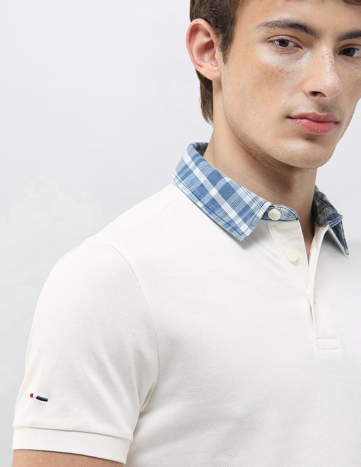 Solid Slim Fit Polo Shirt - Image 8